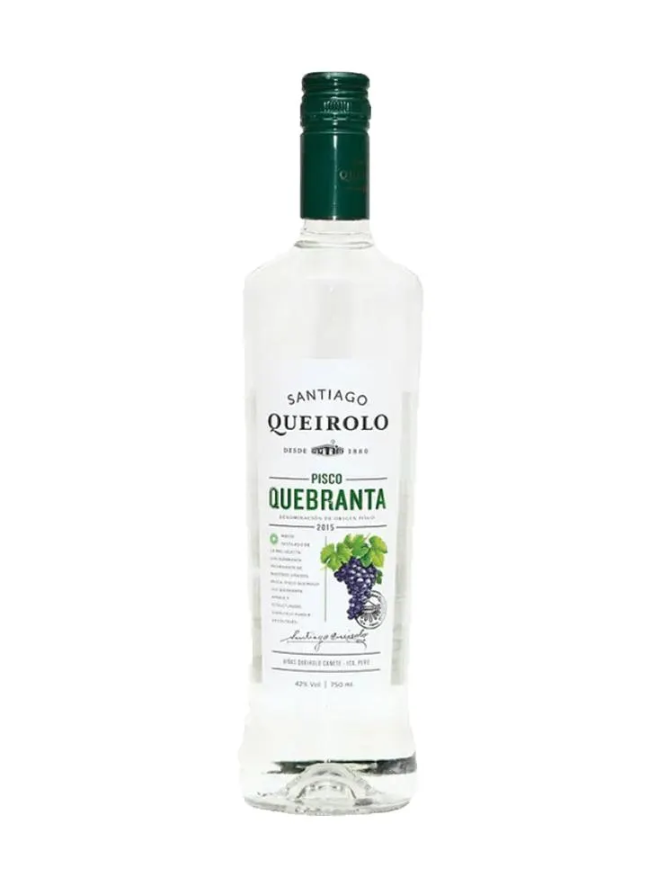 PISCO QUEIROLO PURO QUEBRANTA 750ML