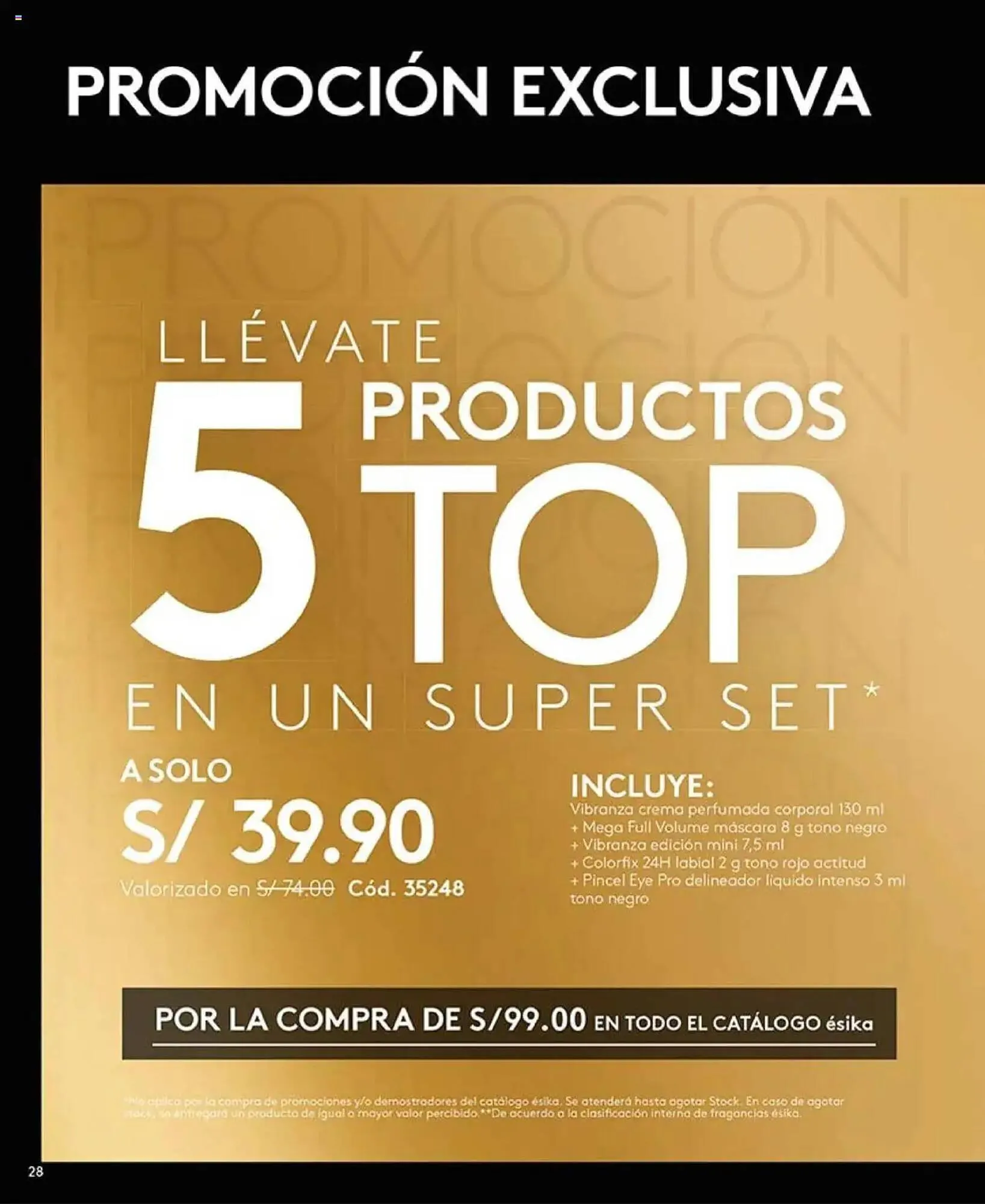 Catalogo de Catálogo Ésika 11 de febrero al 31 de marzo 2025 - Pag 28