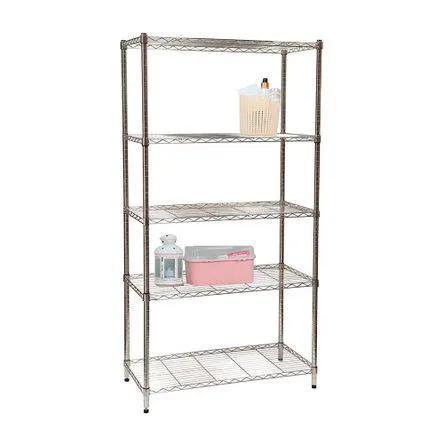 Estantería Cromada 180 cm x 5 Niveles
