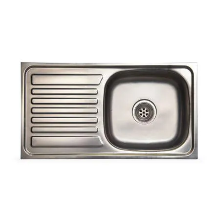 Lavadero Básico 1 poza con escurridor 40x75cm