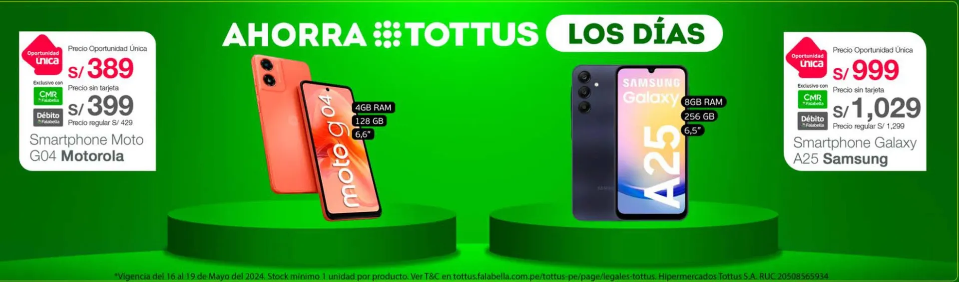 Catalogo de Catálogo Tottus 16 de mayo al 31 de mayo 2024 - Pag 1