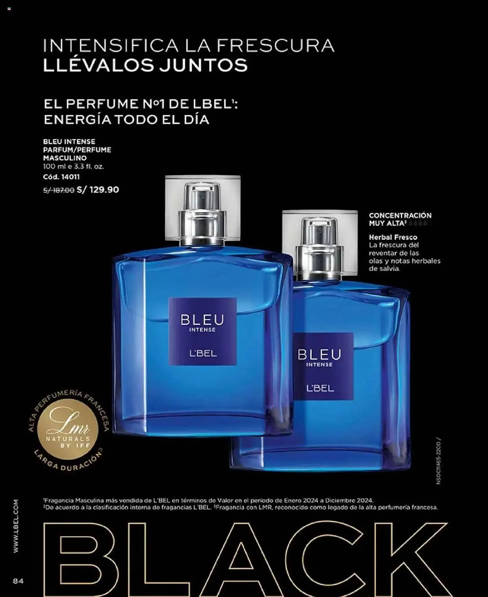 Catalogo de Catálogo L'Bel 25 de setiembre al 30 de noviembre 2025 - Pag 84