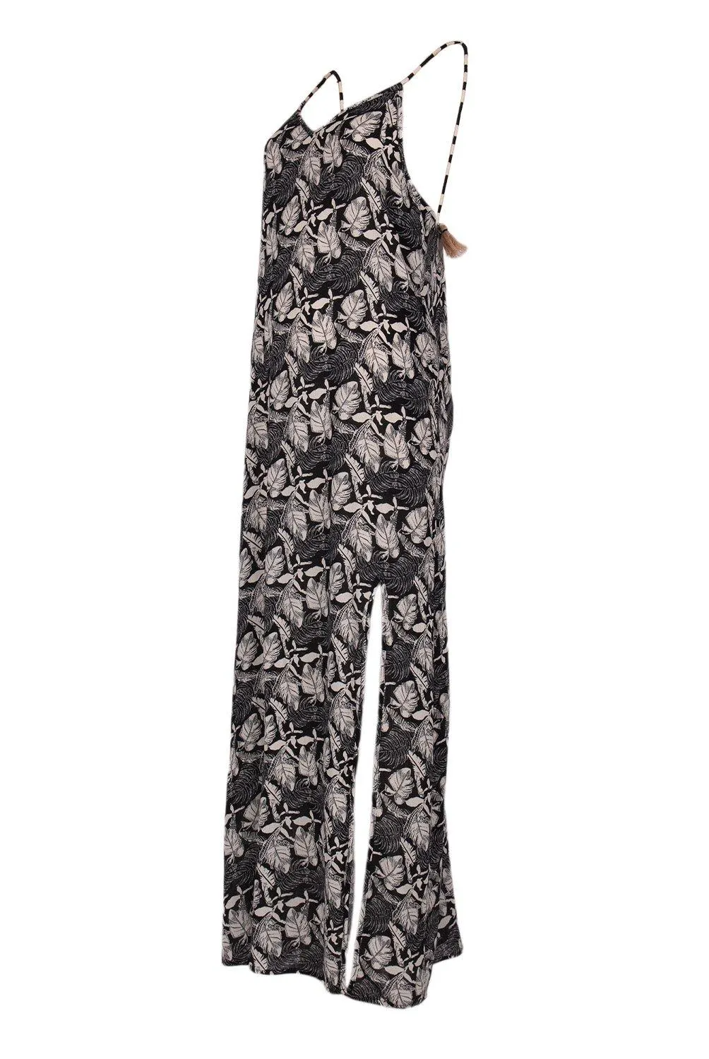 Vestido Caida Largo Tiras Mujer Redwood