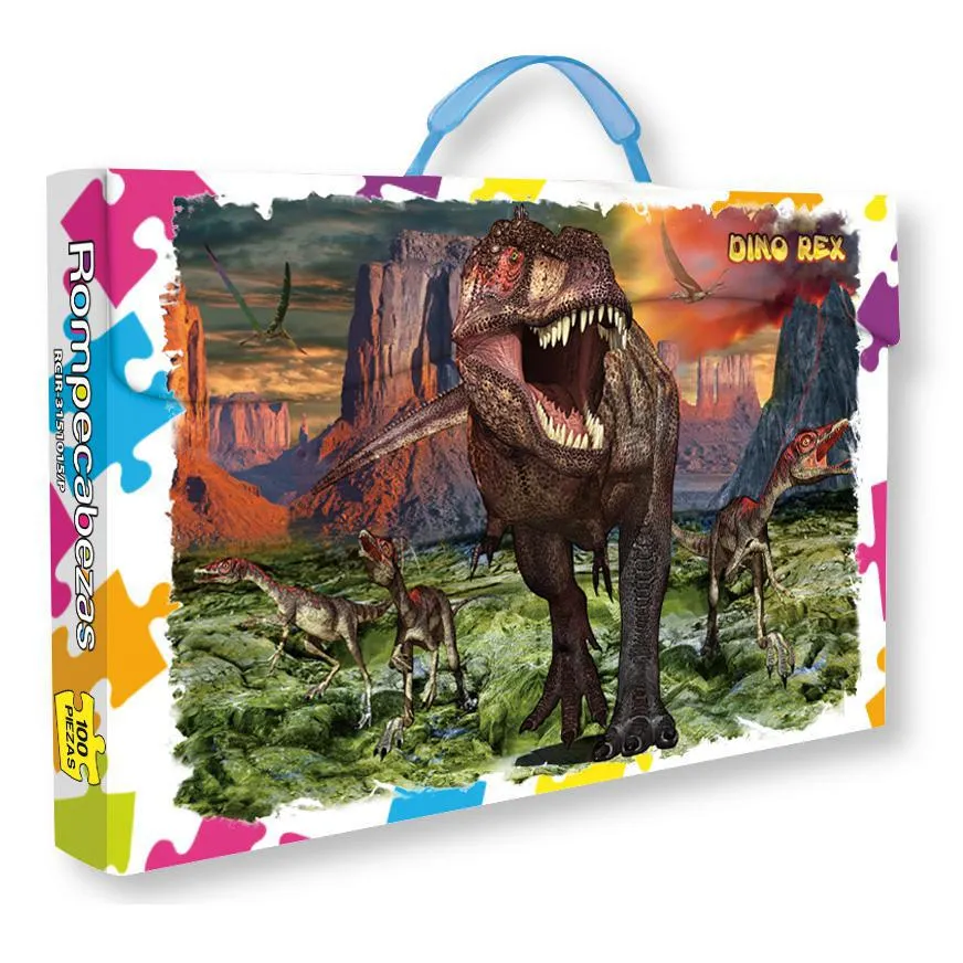 Rompecabezas 100Pz Dino Rex