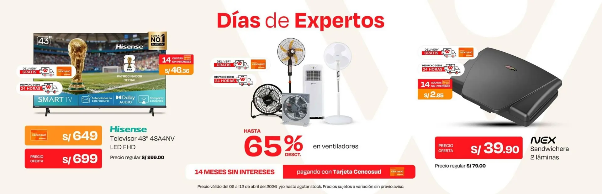 Catalogo de Catálogo Wong 6 de abril al 12 de abril 2026 - Pag 11