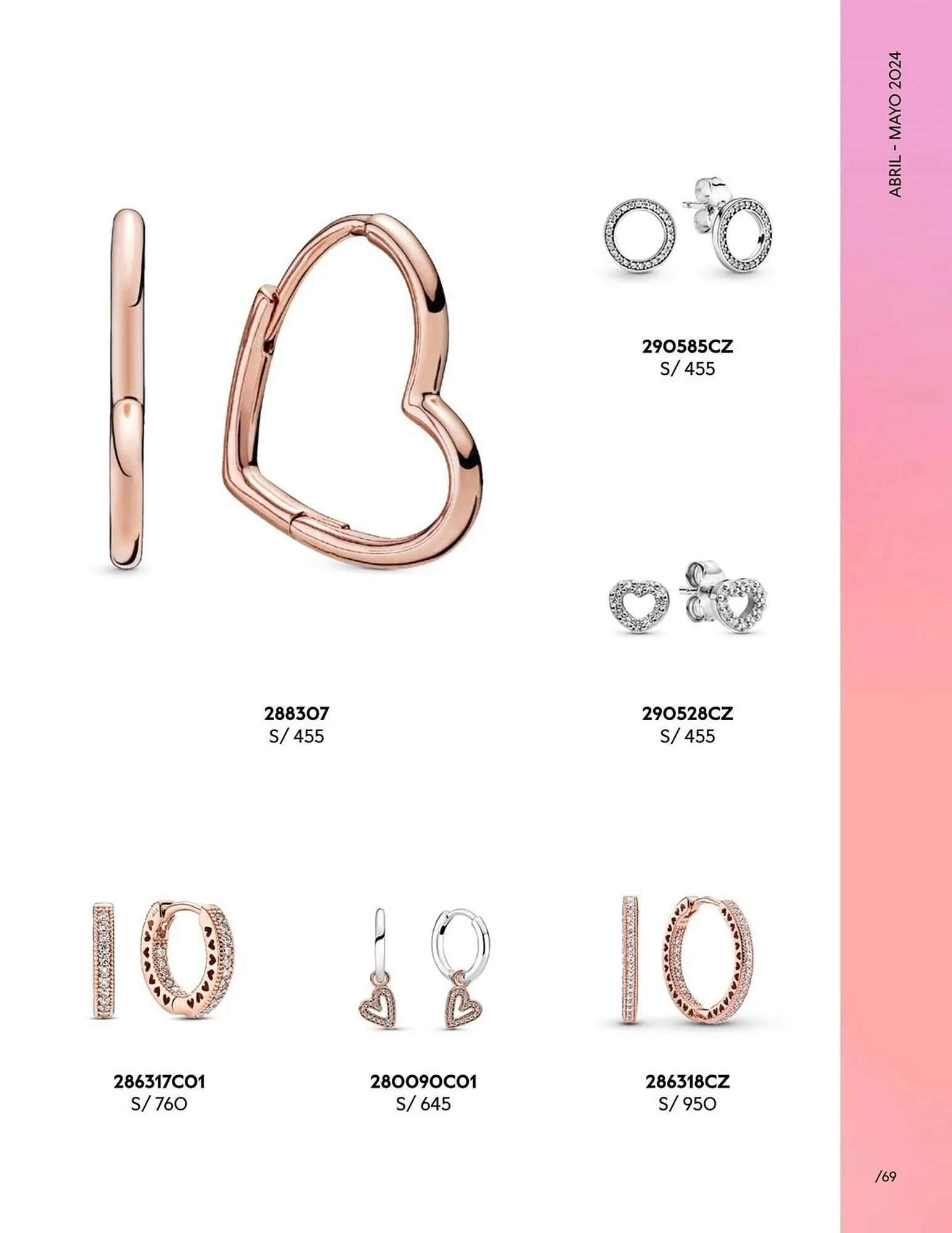 Catalogo de Catálogo Pandora 29 de abril al 31 de mayo 2024 - Pag 69