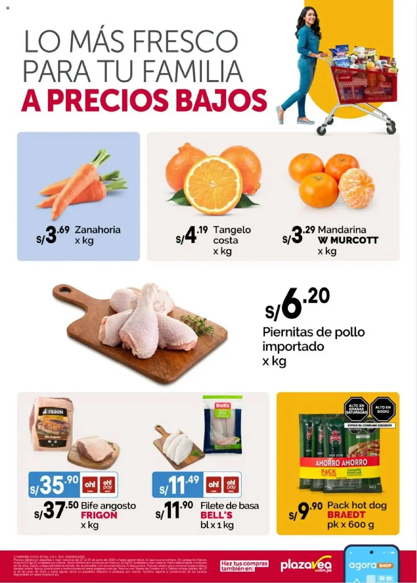Catalogo de Catálogo Plaza Vea 27 de junio al 10 de julio 2025 - Pag 1