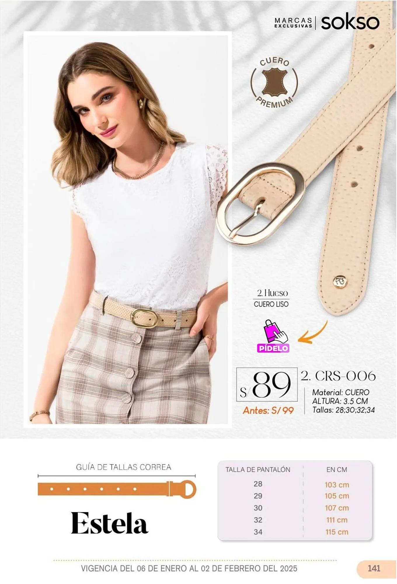 Catalogo de Catálogo Sokso 31 de diciembre al 2 de febrero 2025 - Pag 141