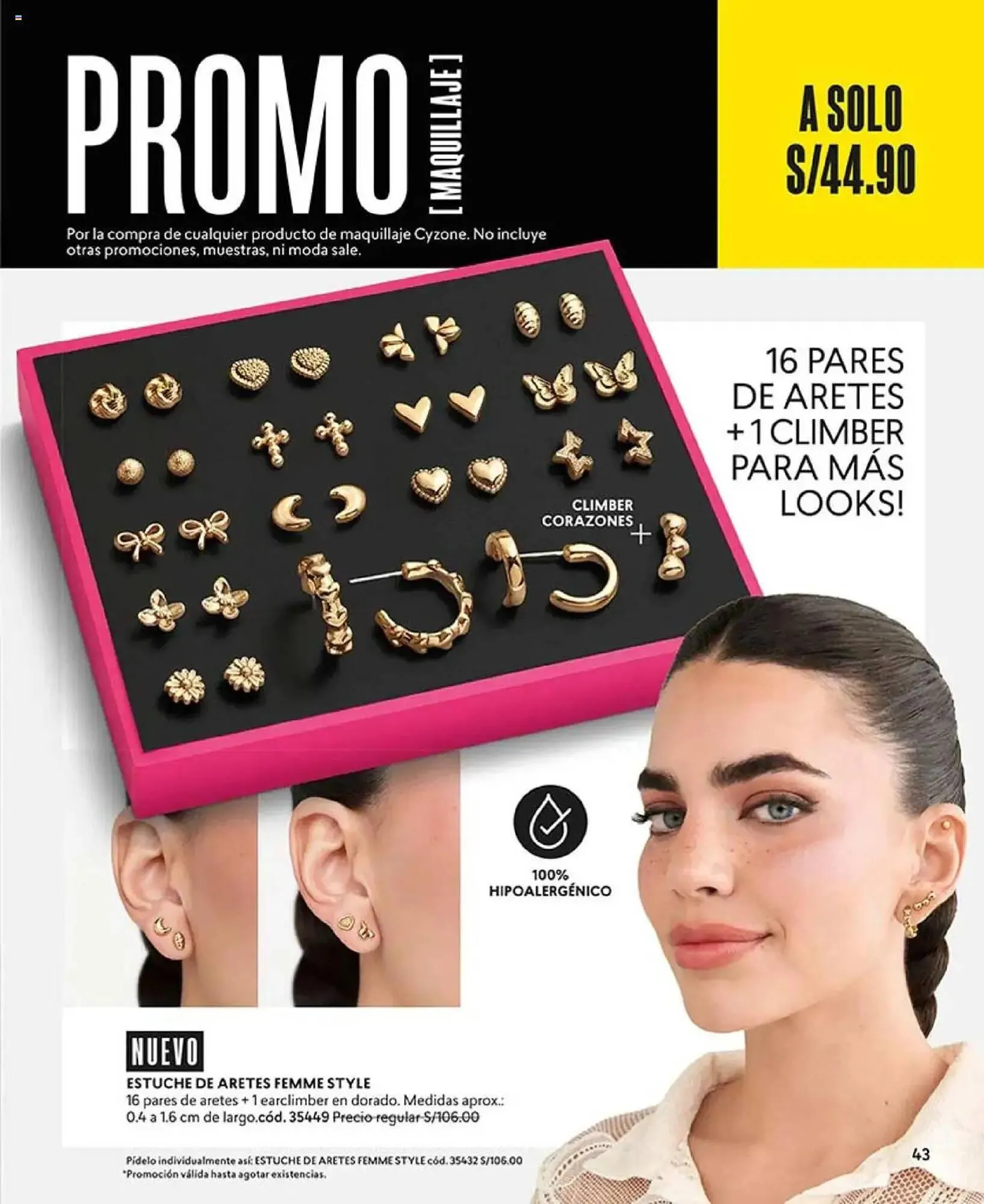 Catalogo de Catálogo Cyzone 3 de marzo al 31 de marzo 2025 - Pag 43