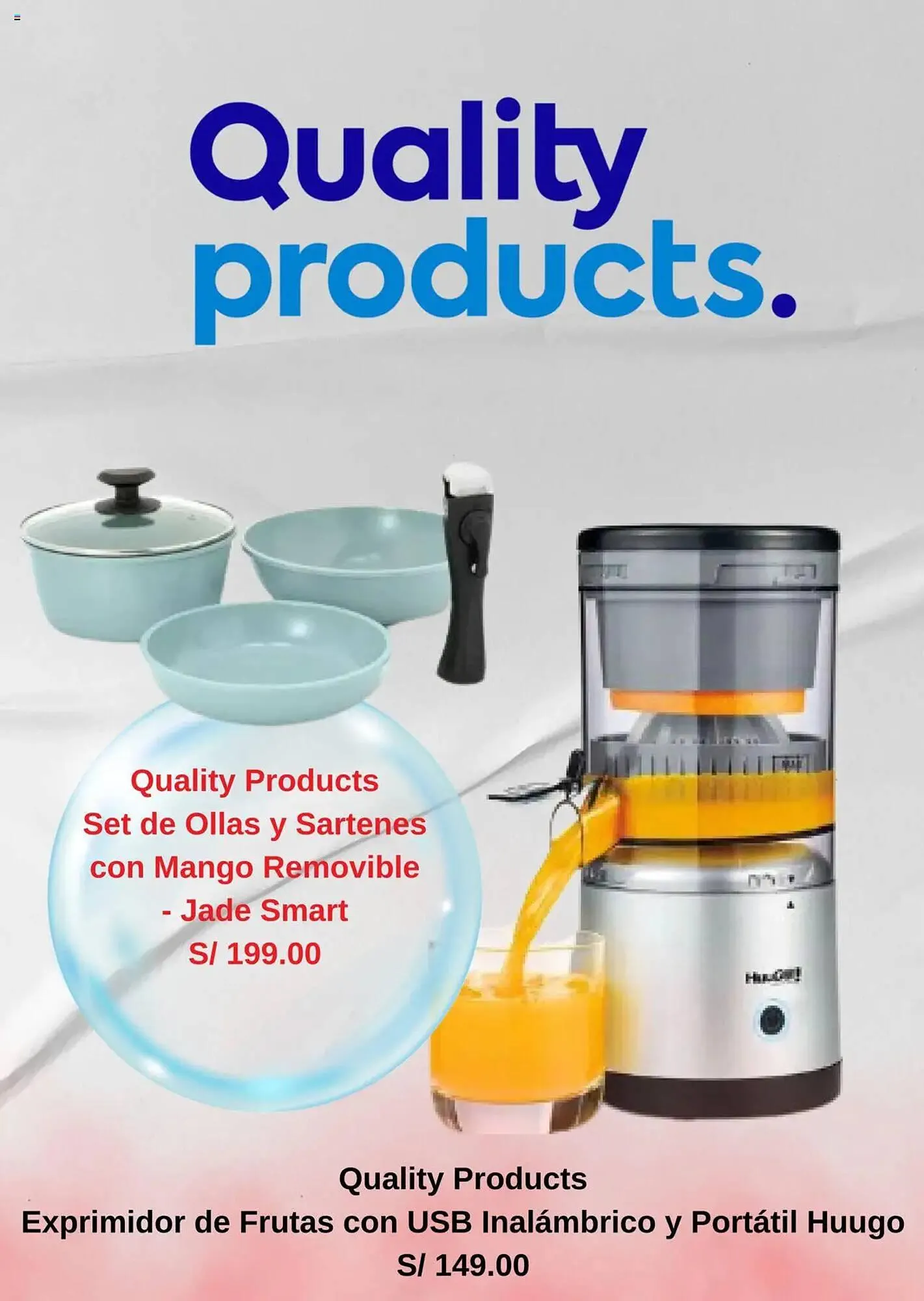 Catalogo de Catálogo Quality Products 5 de marzo al 5 de abril 2025 - Pag 1