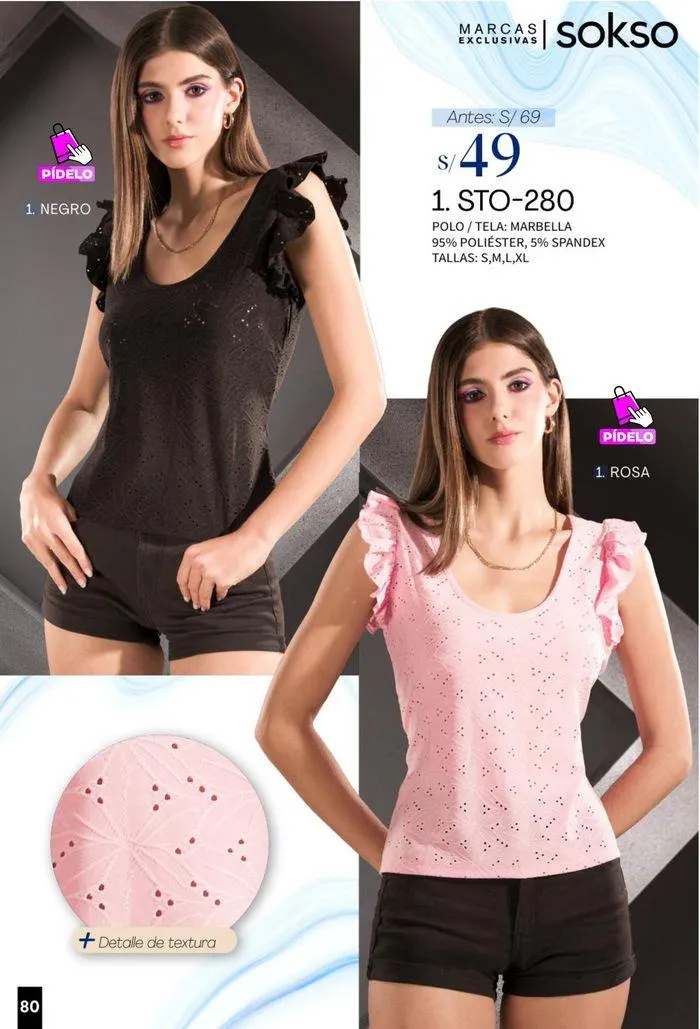 Catalogo de SOKSO TEXTIL & ACCESORIOS  24 de junio al 28 de julio 2024 - Pag 80