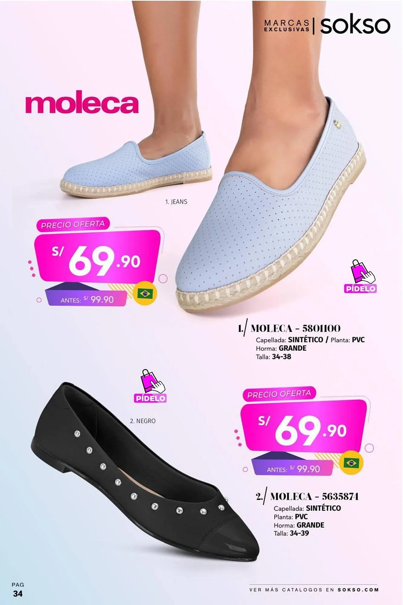 Catalogo de Catálogo Sokso 3 de abril al 20 de abril 2025 - Pag 34