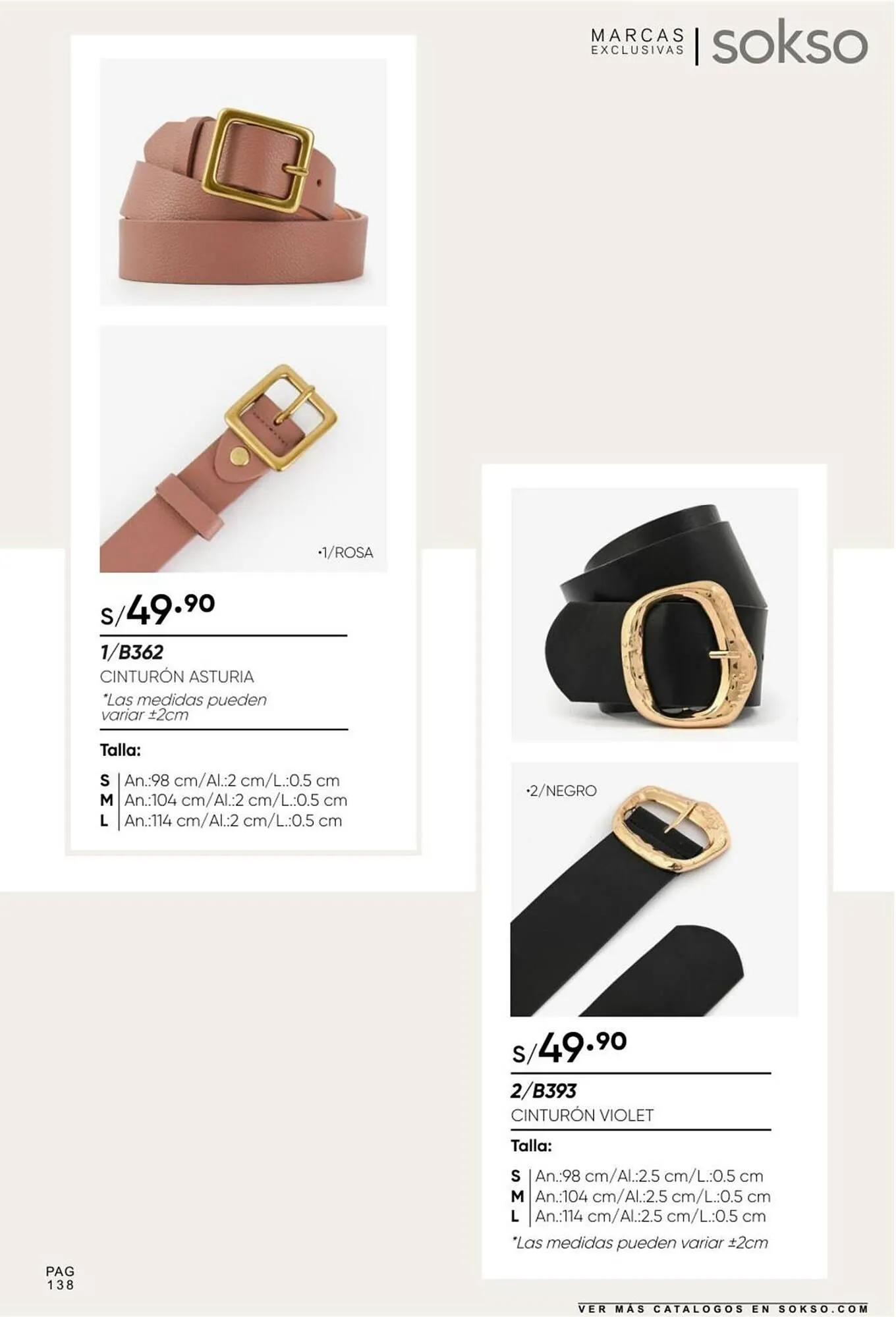 Catalogo de Catálogo Sokso 23 de octubre al 16 de noviembre 2025 - Pag 138