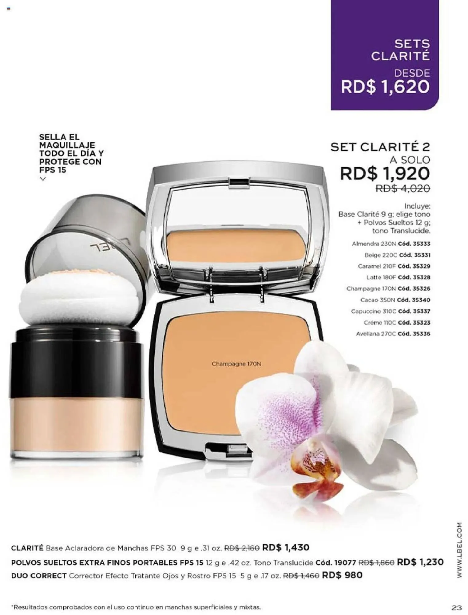 Catalogo de Catálogo L'Bel 1 de enero al 27 de enero 2024 - Pag 23