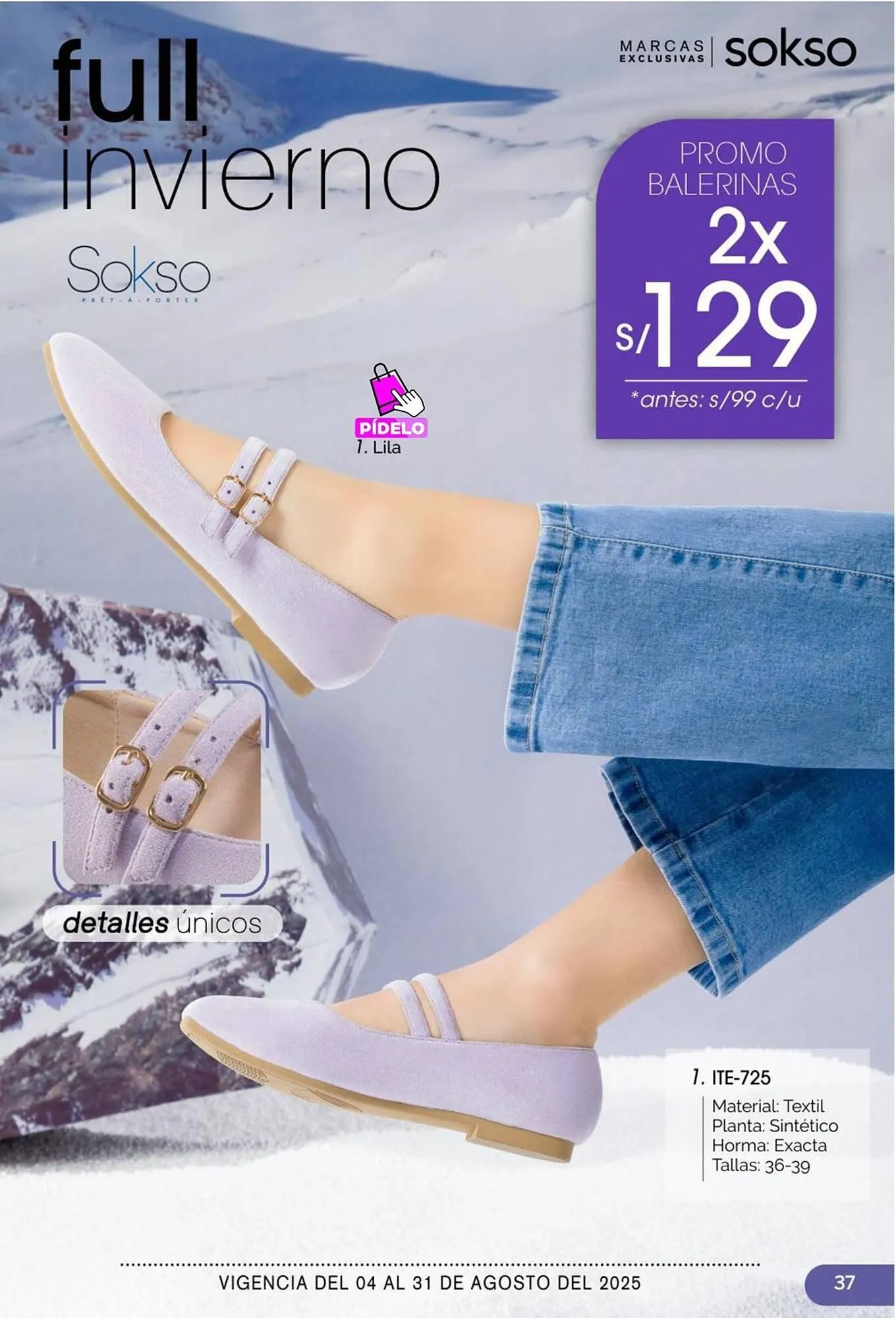 Catalogo de Catálogo Sokso 1 de agosto al 31 de agosto 2025 - Pag 37