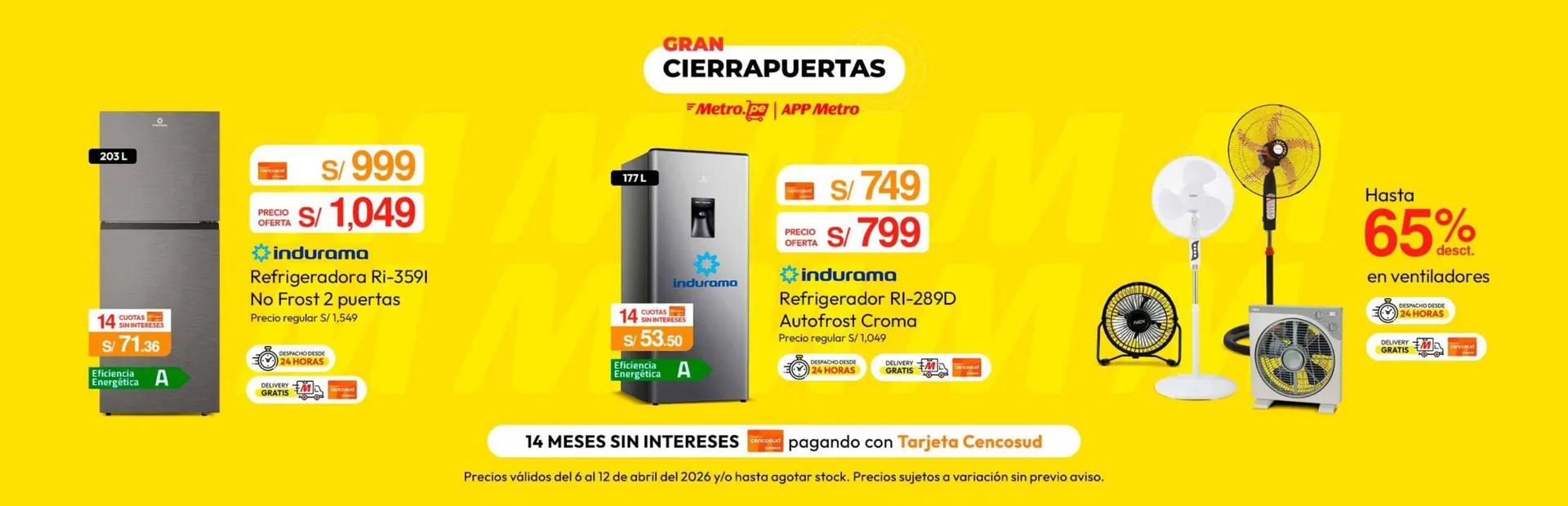 Catalogo de Catálogo Metro 6 de abril al 12 de abril 2026 - Pag 7