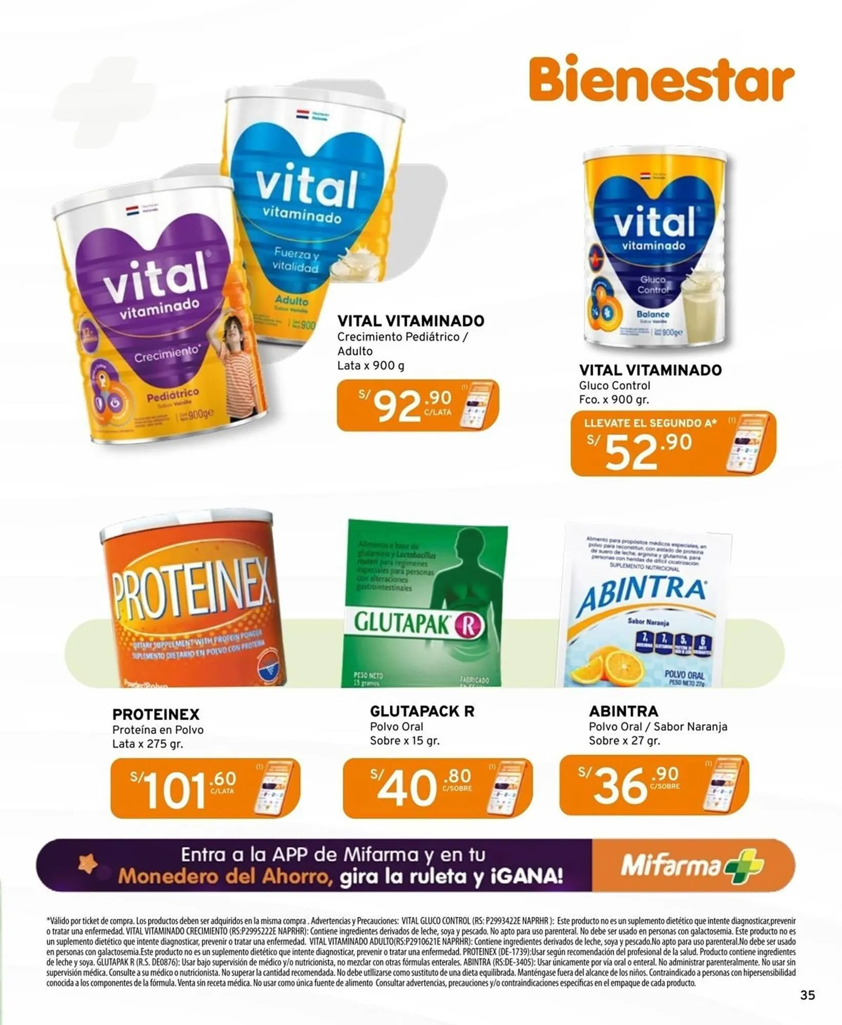Catalogo de Catálogo Mifarma 2 de abril al 30 de abril 2025 - Pag 35