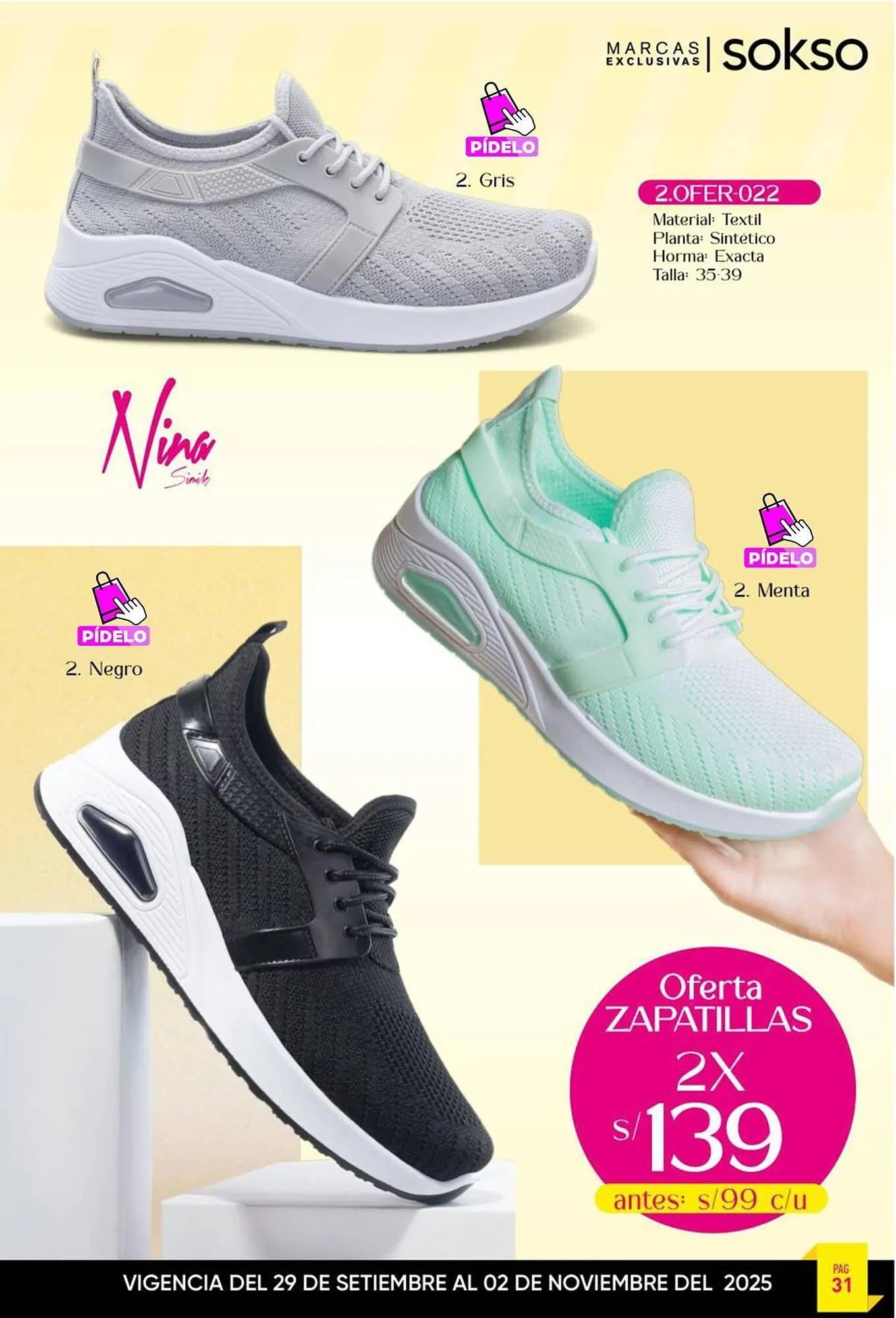 Catalogo de Catálogo Sokso 25 de setiembre al 2 de noviembre 2025 - Pag 31
