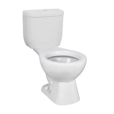 COMBO Estanque Nuevo Sifon Jet Blanco Pulsador Dual Trebol + Taza Trebol Blanco Sdw