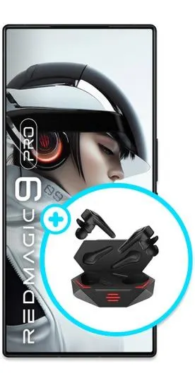 Redmagic 9 Pro 256GB 5G + Redmagic Tws Gaming Earphones