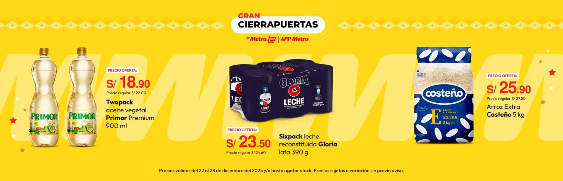 Catalogo de Catálogo Metro 22 de diciembre al 28 de diciembre 2025 - Pag 11