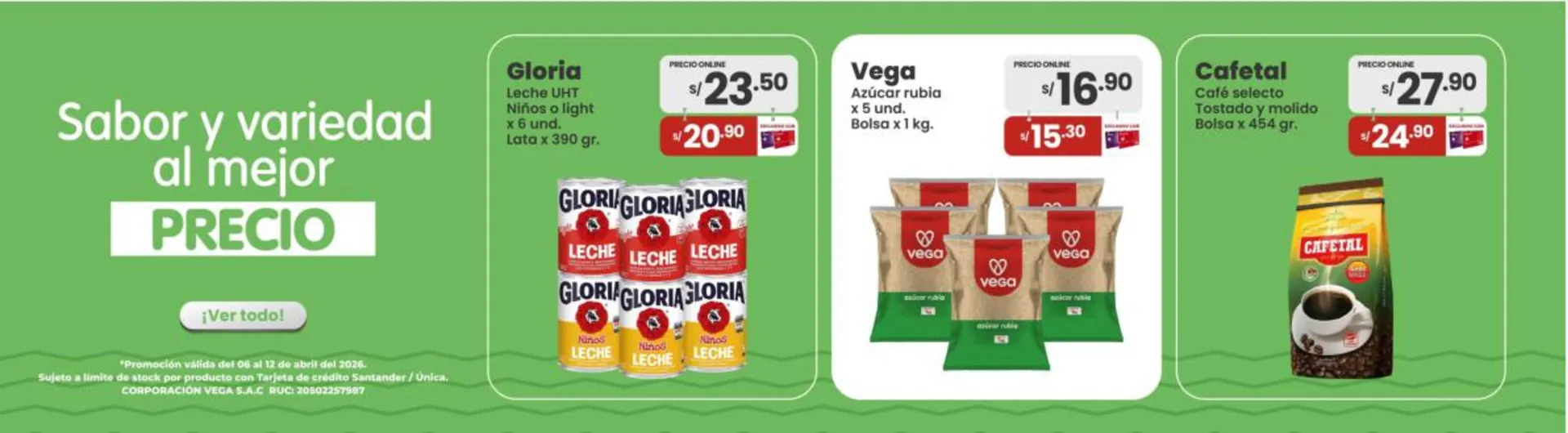 Catalogo de Catálogo Vega 6 de abril al 12 de abril 2026 - Pag 3