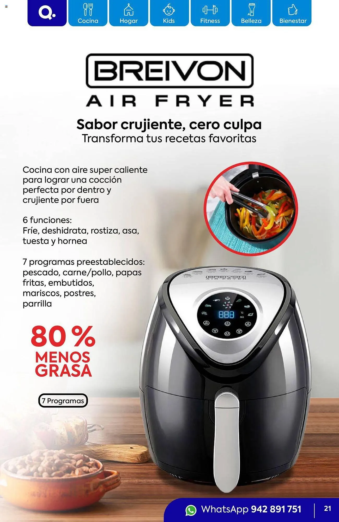 Catalogo de Catálogo Quality Products 2 de octubre al 31 de octubre 2023 - Pag 21