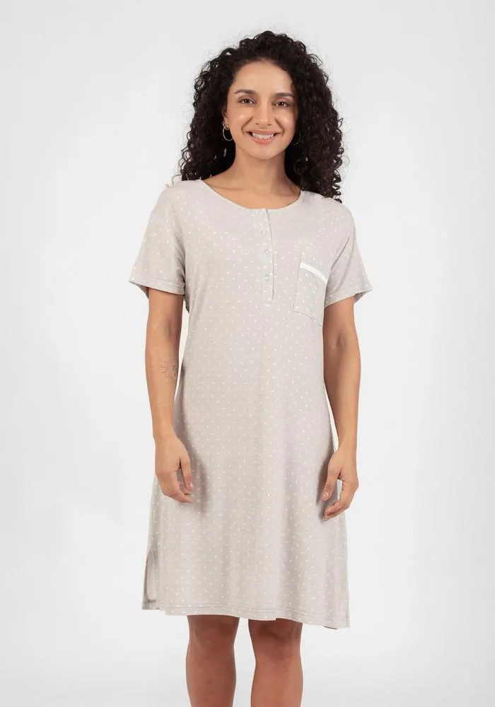 PIJAMA CAMISOLA MUJER VISCOSA GRIS - 71.953