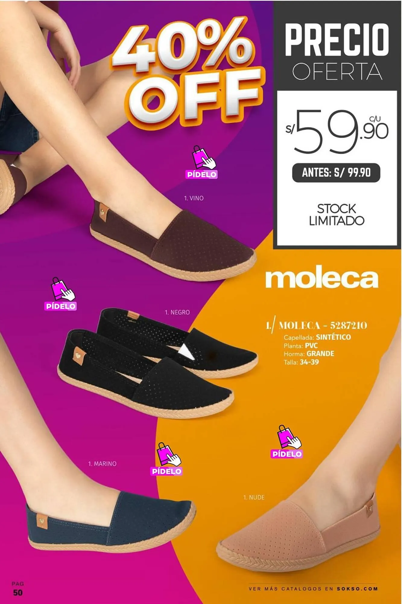 Catalogo de Catálogo Sokso 3 de abril al 20 de abril 2025 - Pag 50
