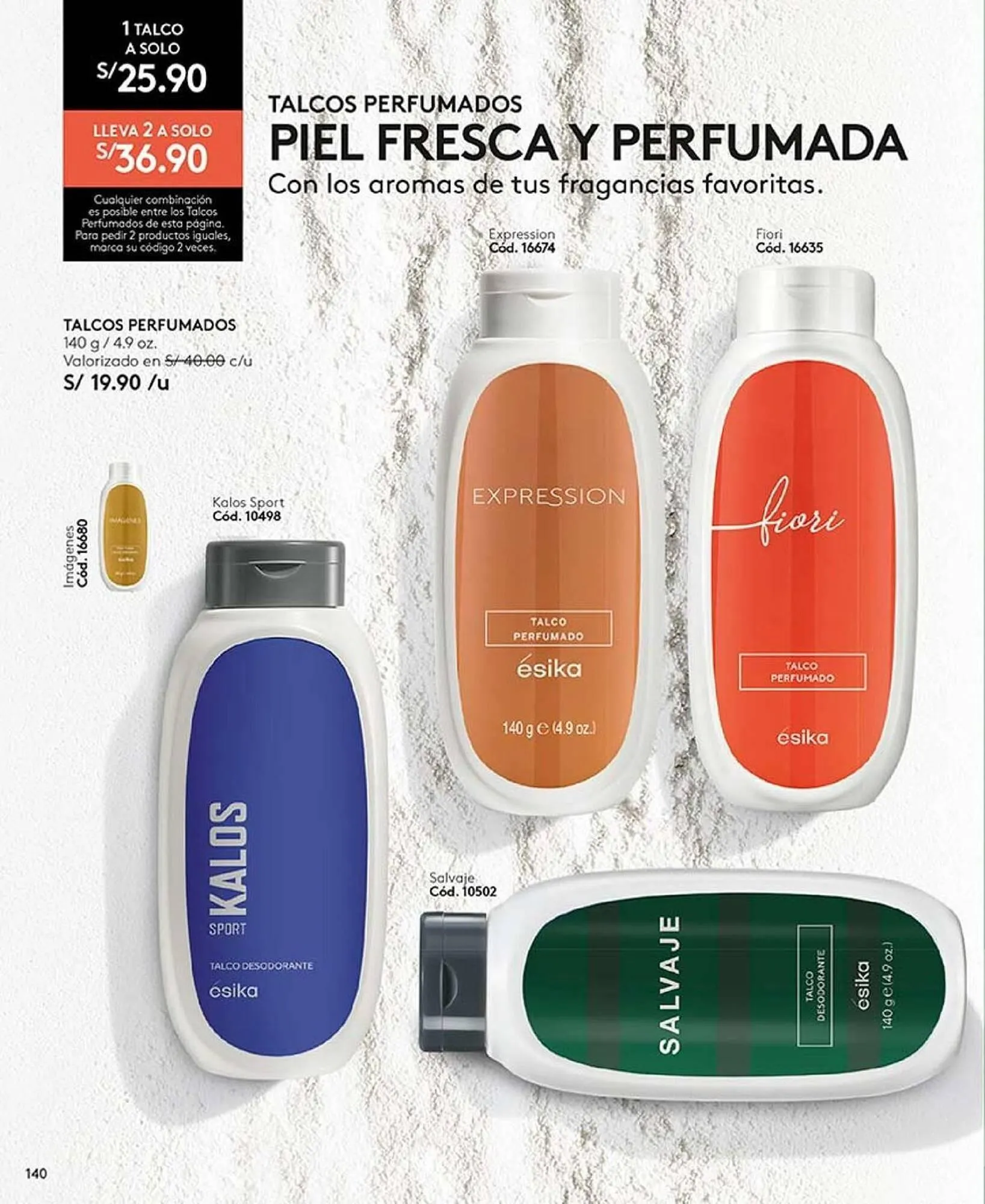 Catalogo de Catálogo Ésika 16 de abril al 31 de mayo 2026 - Pag 140