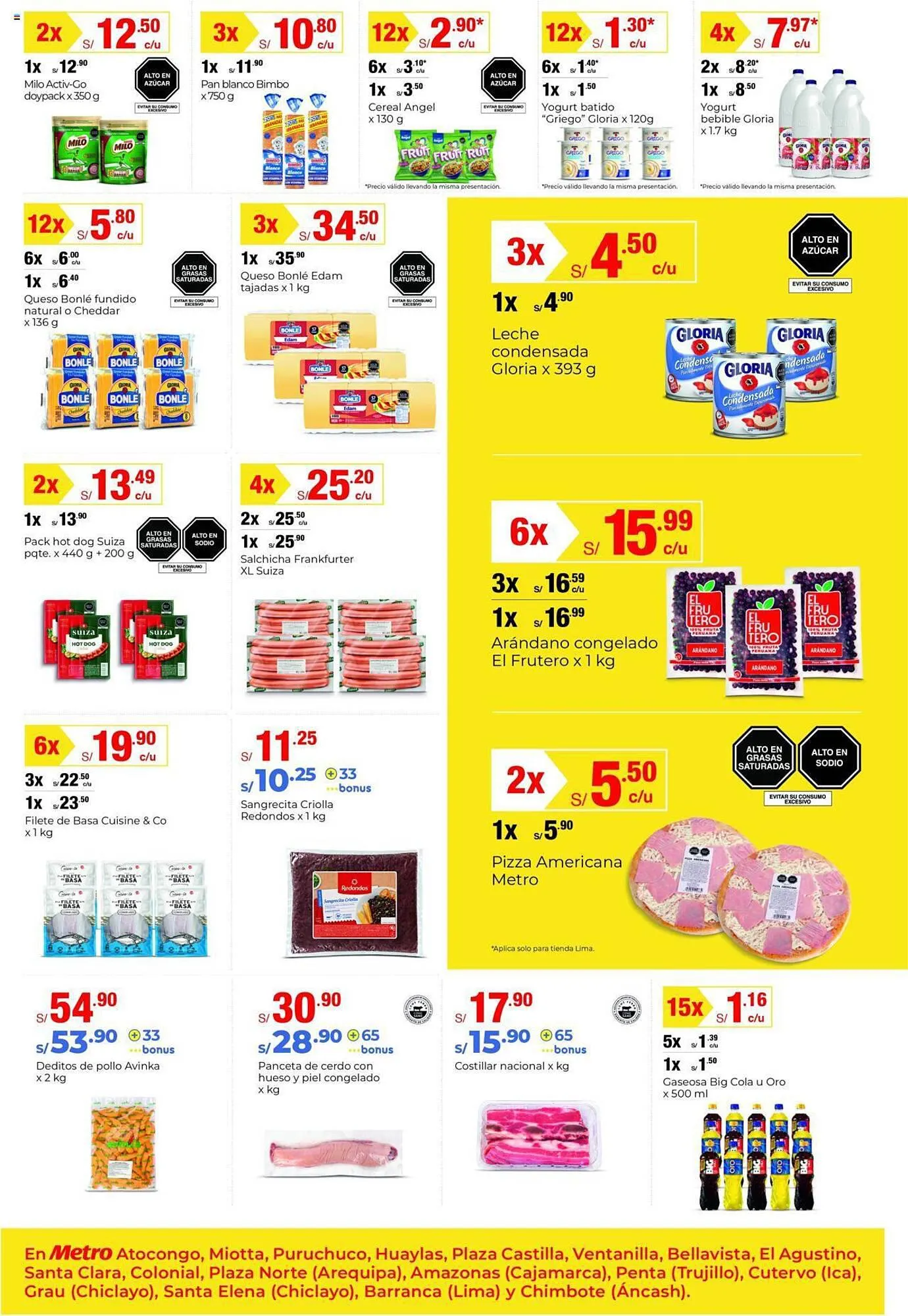 Catalogo de Catálogo Metro 14 de setiembre al 4 de octubre 2023 - Pag 2