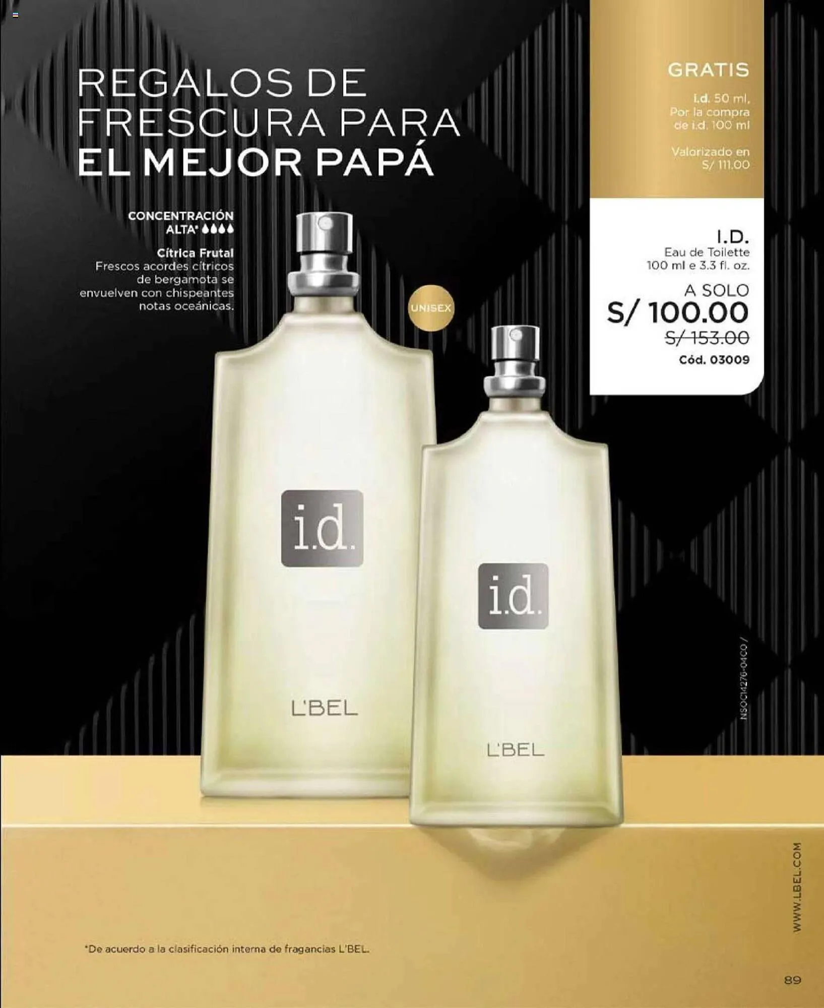 Catalogo de Catálogo L'Bel 28 de mayo al 17 de junio 2024 - Pag 89