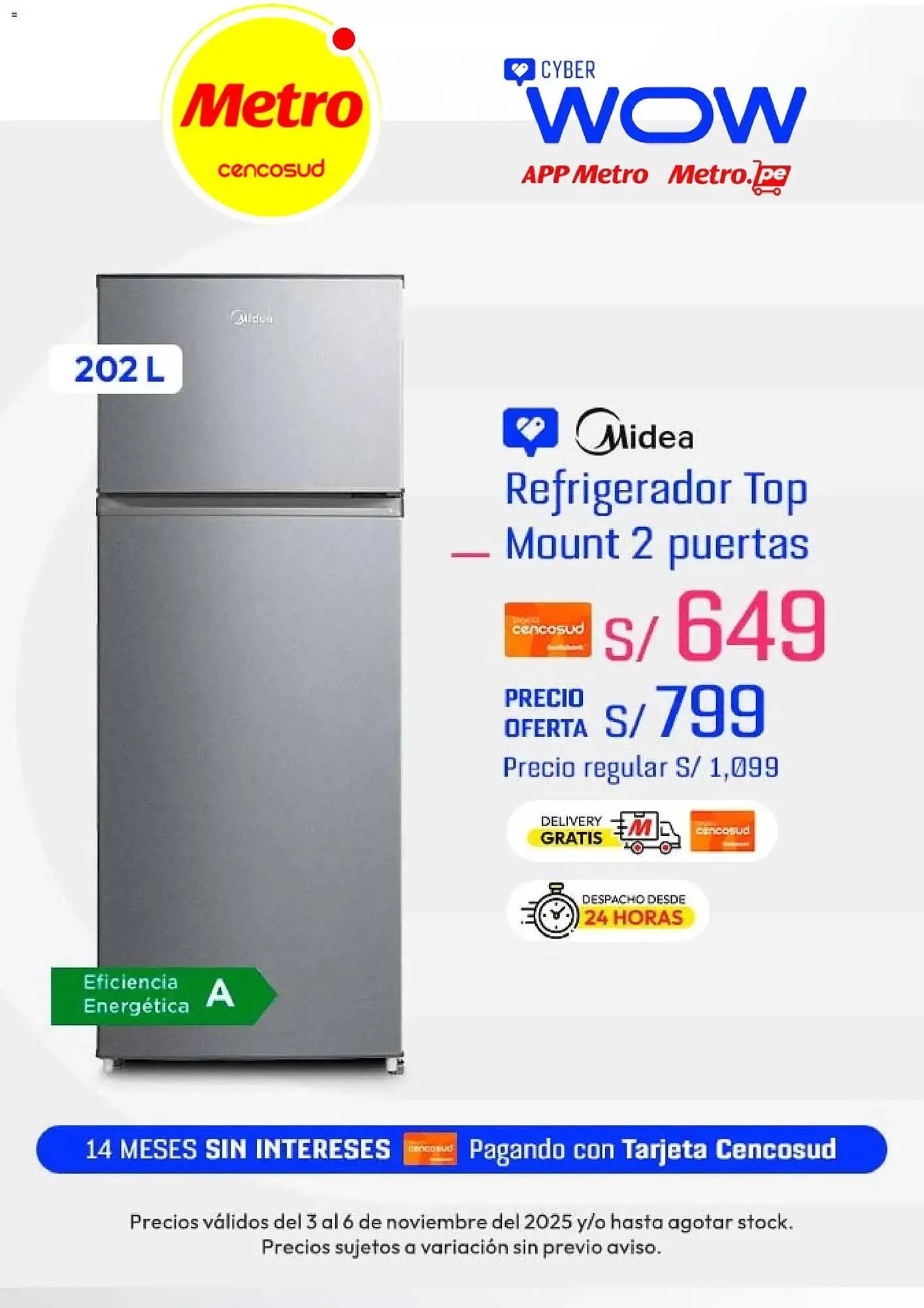 Catalogo de Catálogo Metro 3 de noviembre al 6 de noviembre 2025 - Pag 10