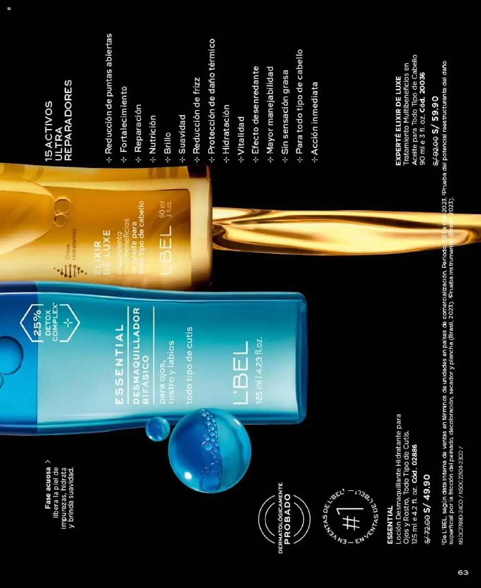 Catalogo de Catálogo L'Bel 16 de octubre al 31 de diciembre 2025 - Pag 63