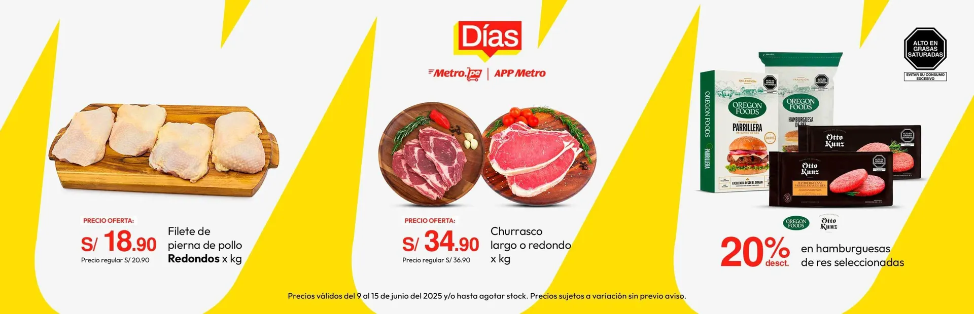 Catalogo de Catálogo Metro 9 de junio al 15 de junio 2025 - Pag 1