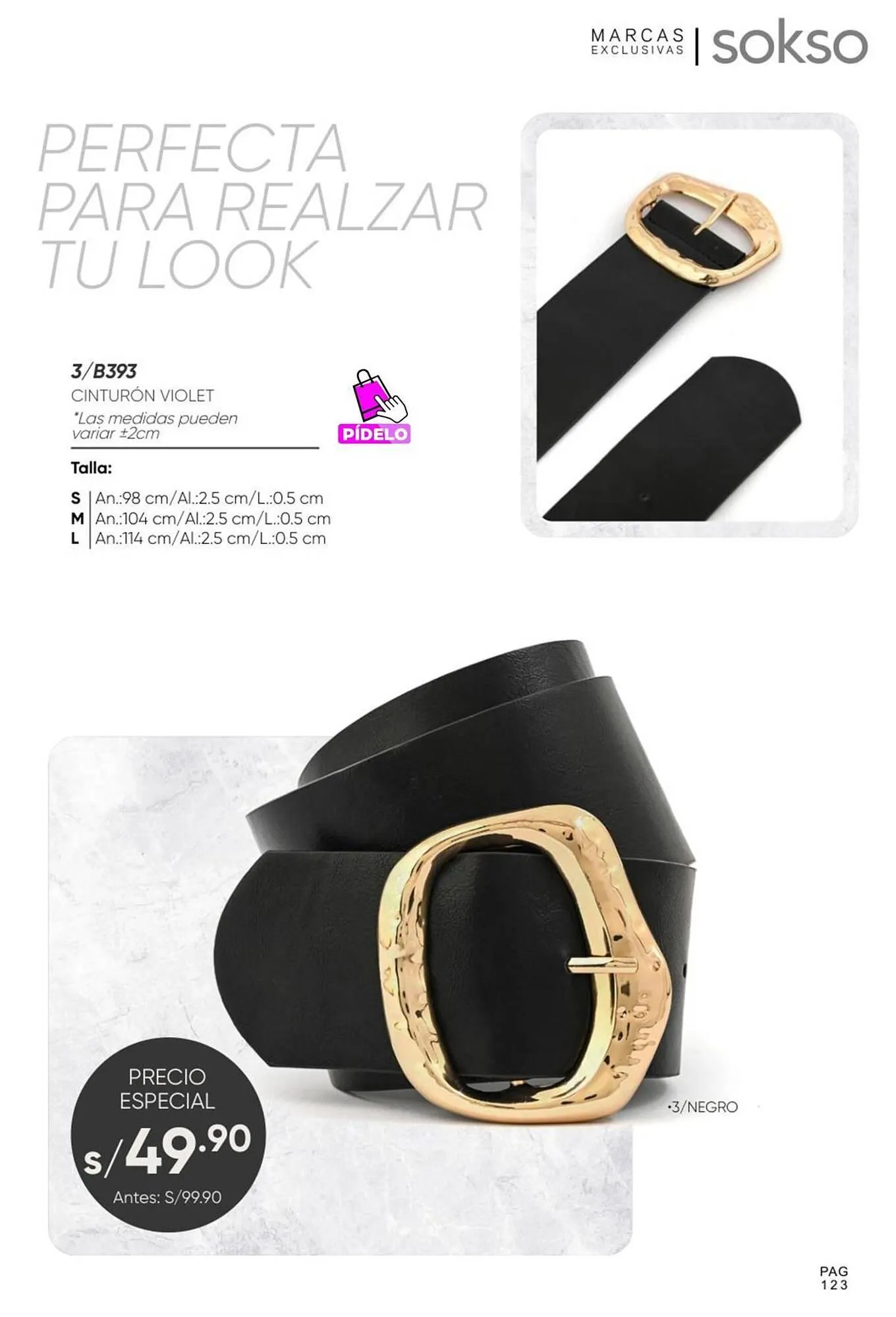 Catalogo de Catálogo Sokso 18 de agosto al 7 de setiembre 2025 - Pag 123