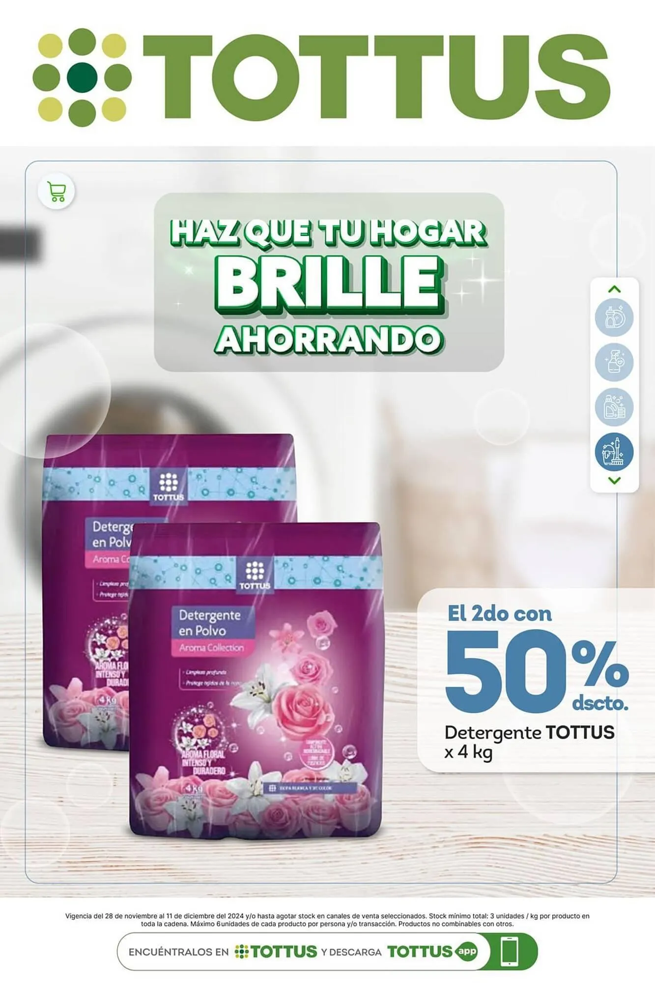 Catalogo de Catálogo Tottus 29 de noviembre al 31 de diciembre 2024 - Pag 1