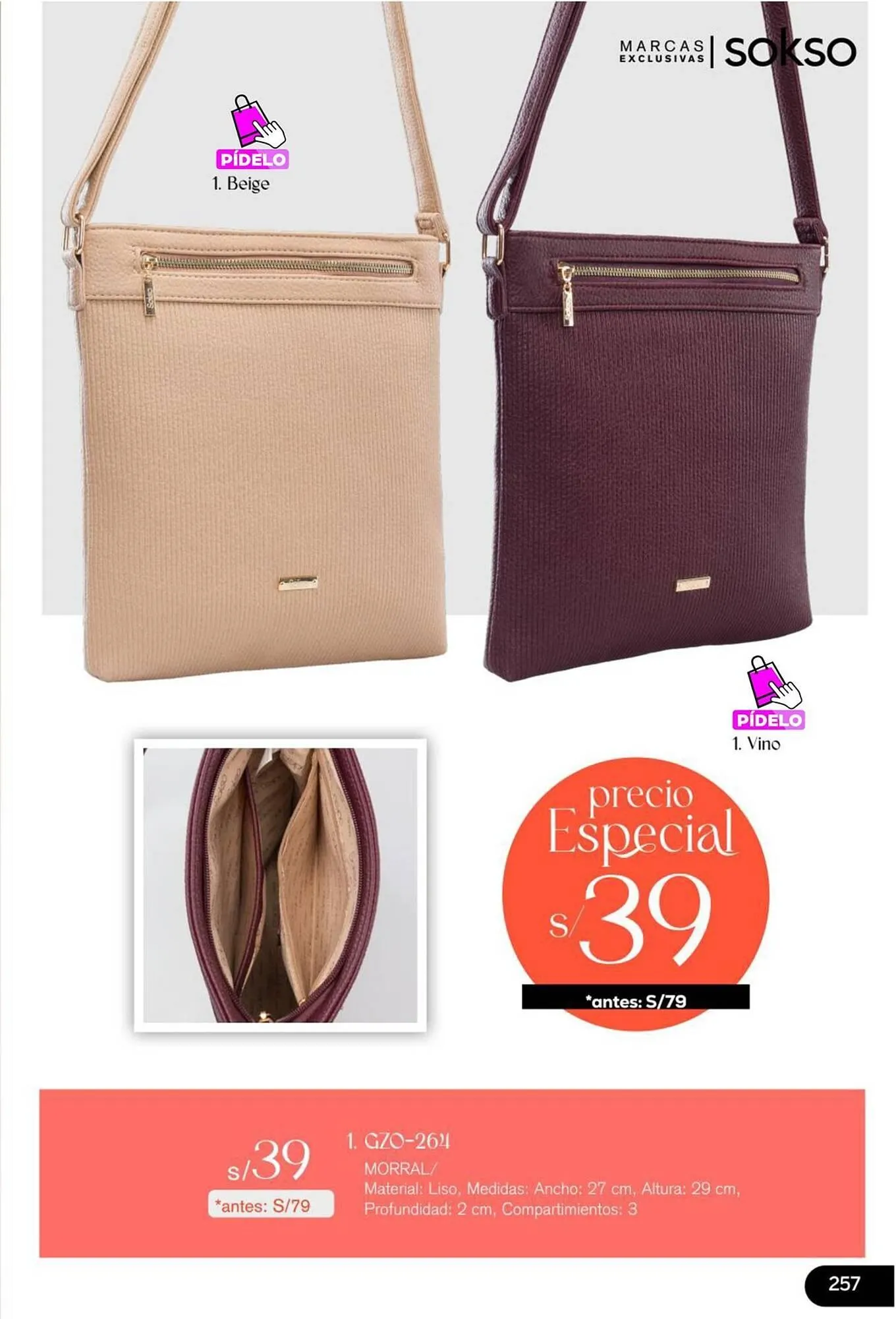 Catalogo de Catálogo Sokso 25 de setiembre al 2 de noviembre 2025 - Pag 257