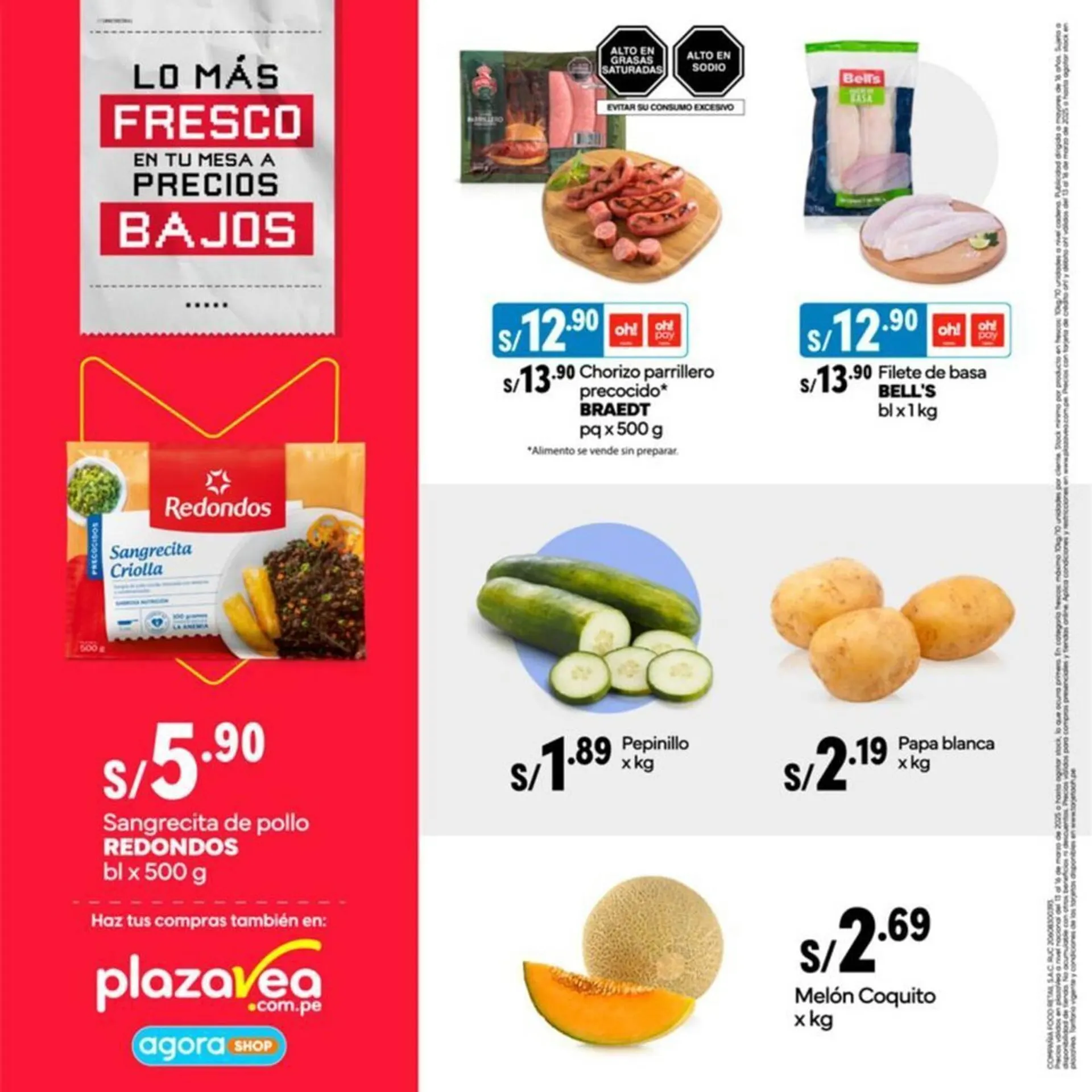 Catalogo de Catálogo Plaza Vea 14 de marzo al 14 de marzo 2025 - Pag 1