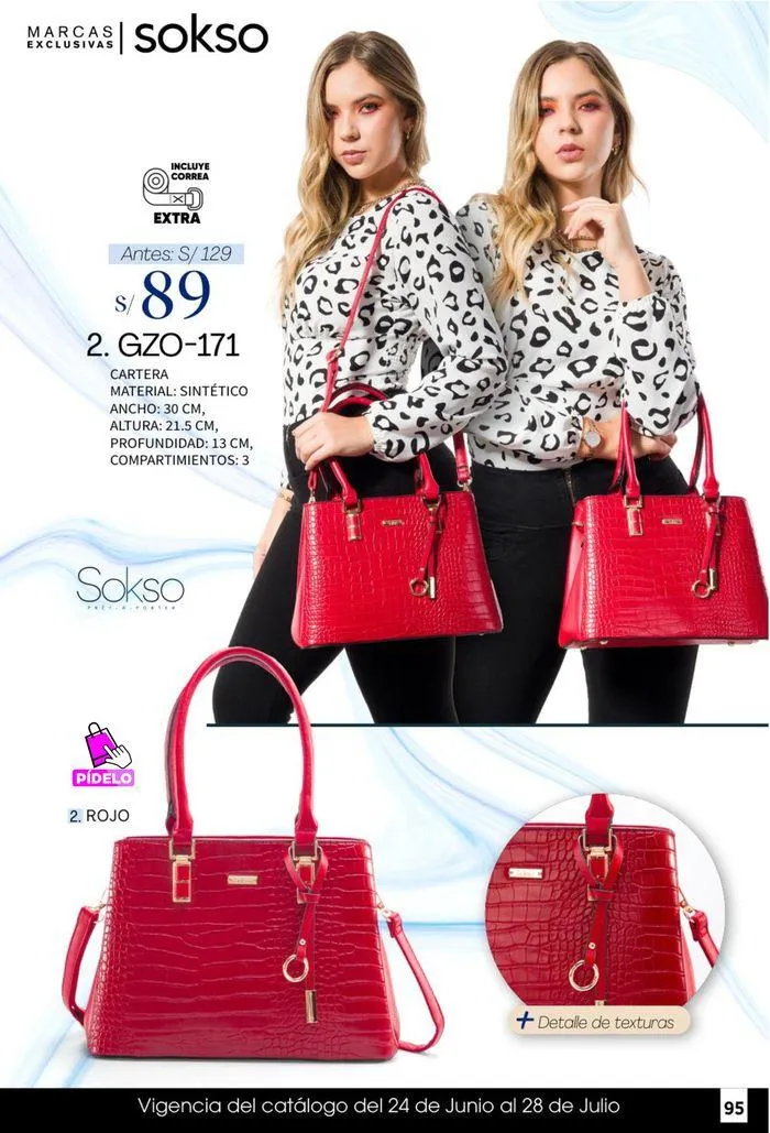Catalogo de SOKSO TEXTIL & ACCESORIOS  24 de junio al 28 de julio 2024 - Pag 95