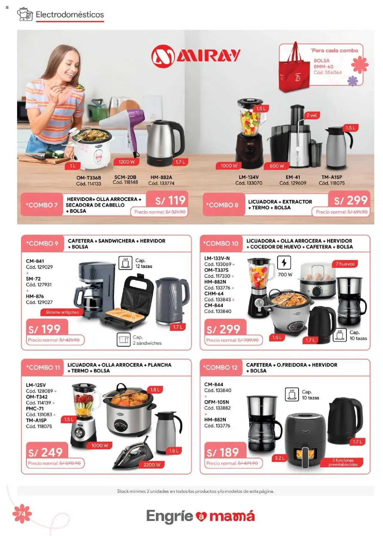 Catalogo de Hiraoka - Guia dia de la madre 26 de abril al 18 de mayo 2025 - Pag 74