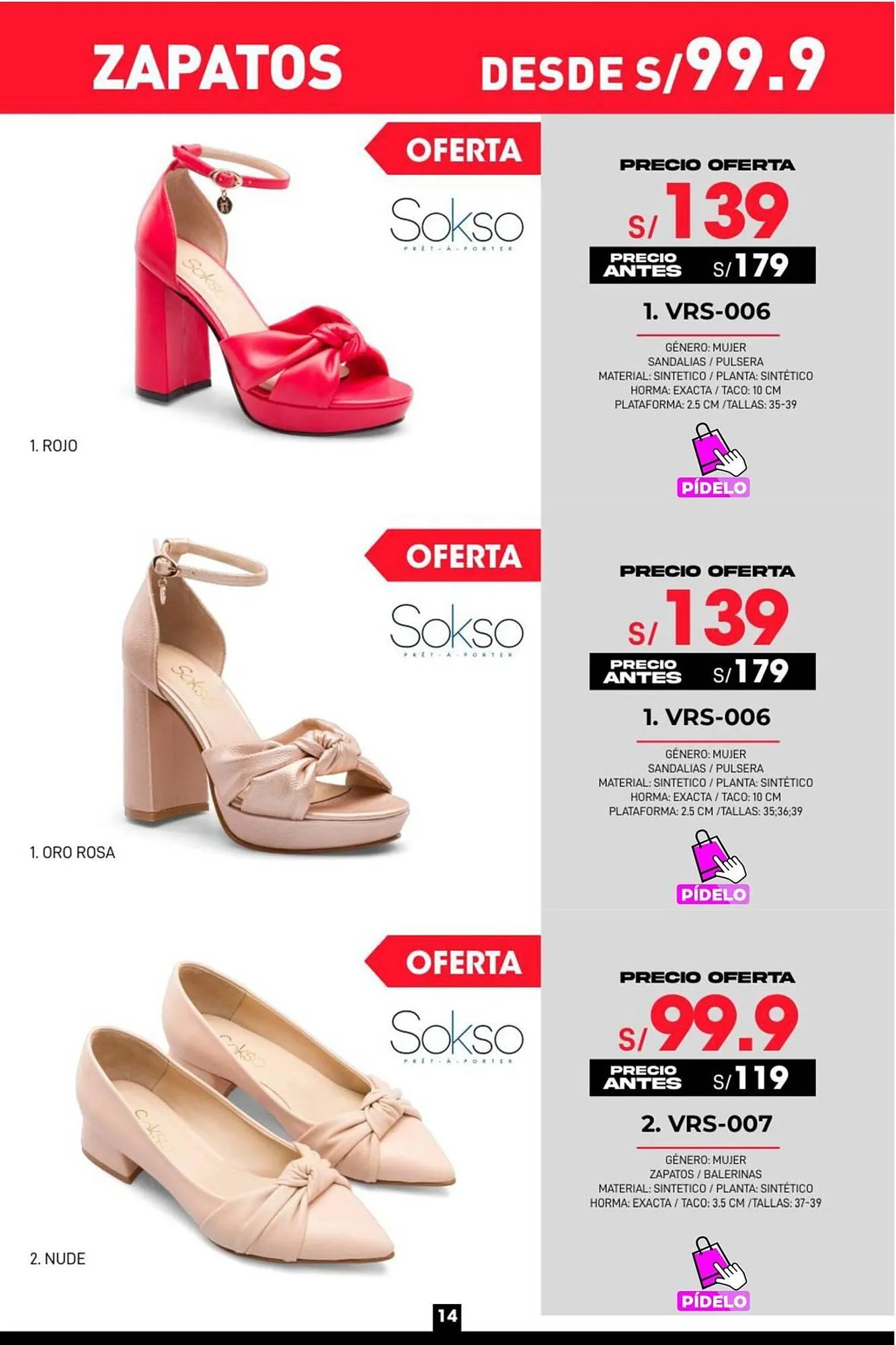 Catalogo de Catálogo Sokso 27 de marzo al 13 de abril 2025 - Pag 14