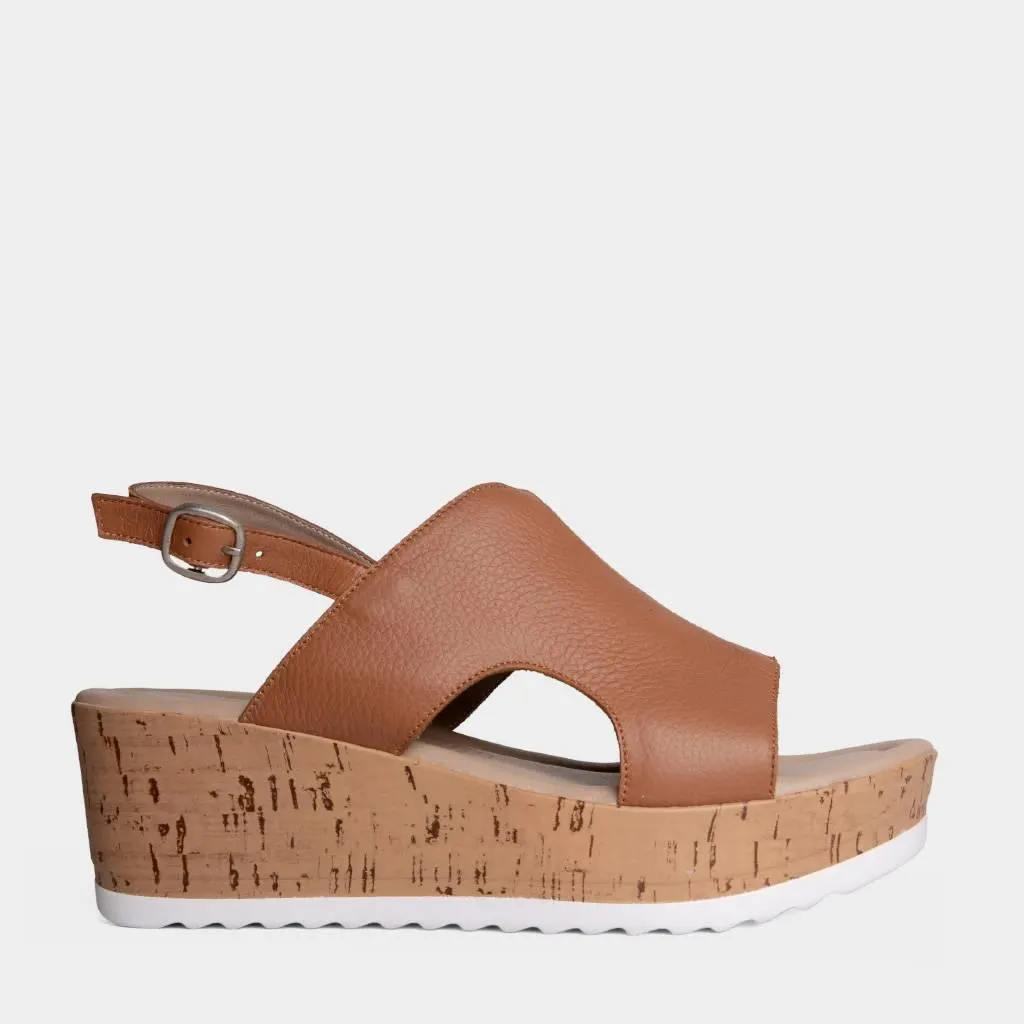 Sandalias Casuales Top Model Mujeres Tmo-N0005 Cuero