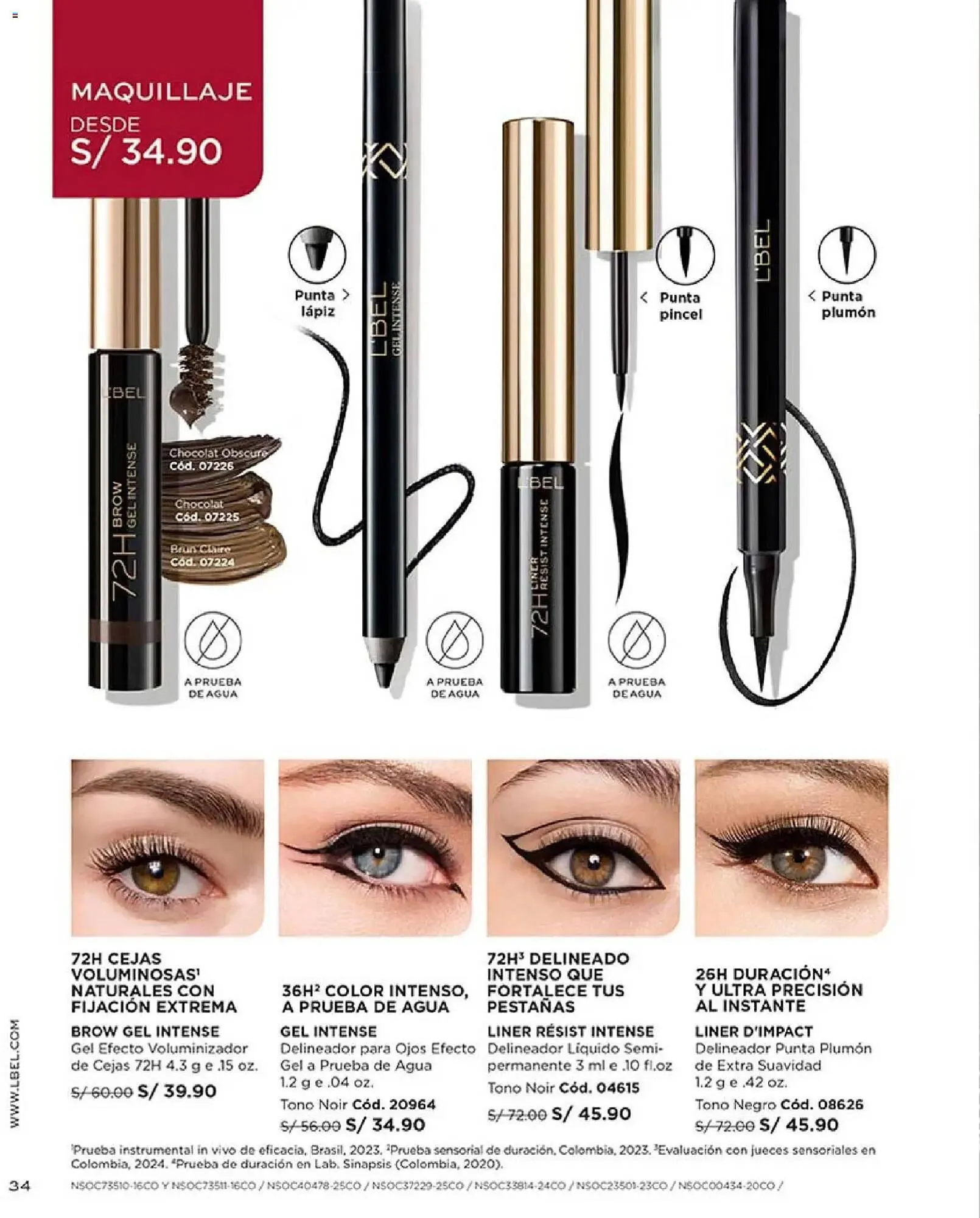 Catalogo de Catálogo L'Bel 14 de noviembre al 17 de diciembre 2025 - Pag 34