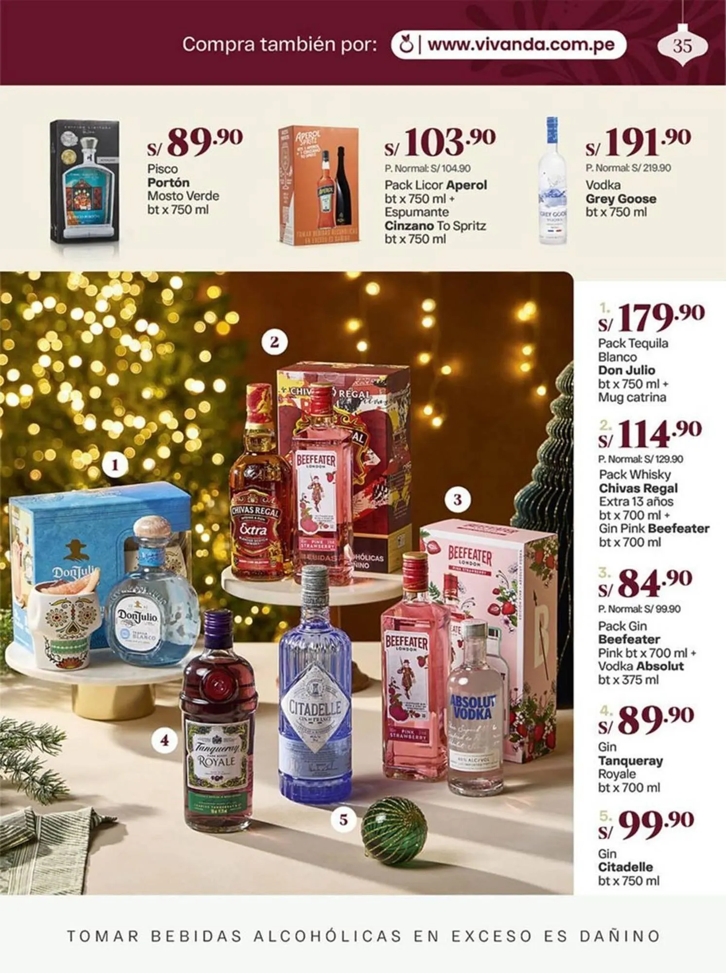 Catalogo de Catálogo Vivanda 12 de diciembre al 25 de diciembre 2025 - Pag 35