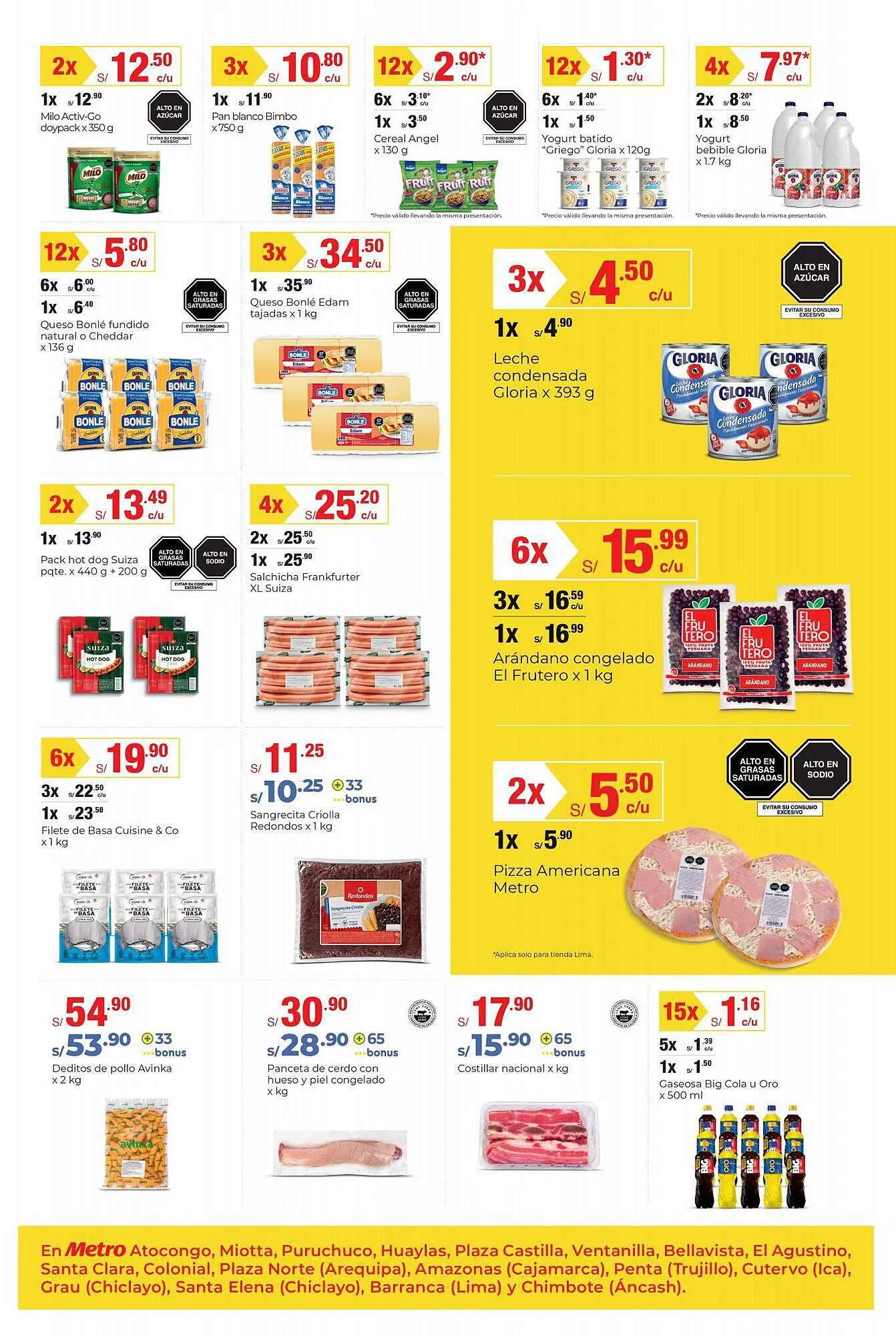 Catalogo de Catálogo Metro 22 de setiembre al 4 de octubre 2023 - Pag 2