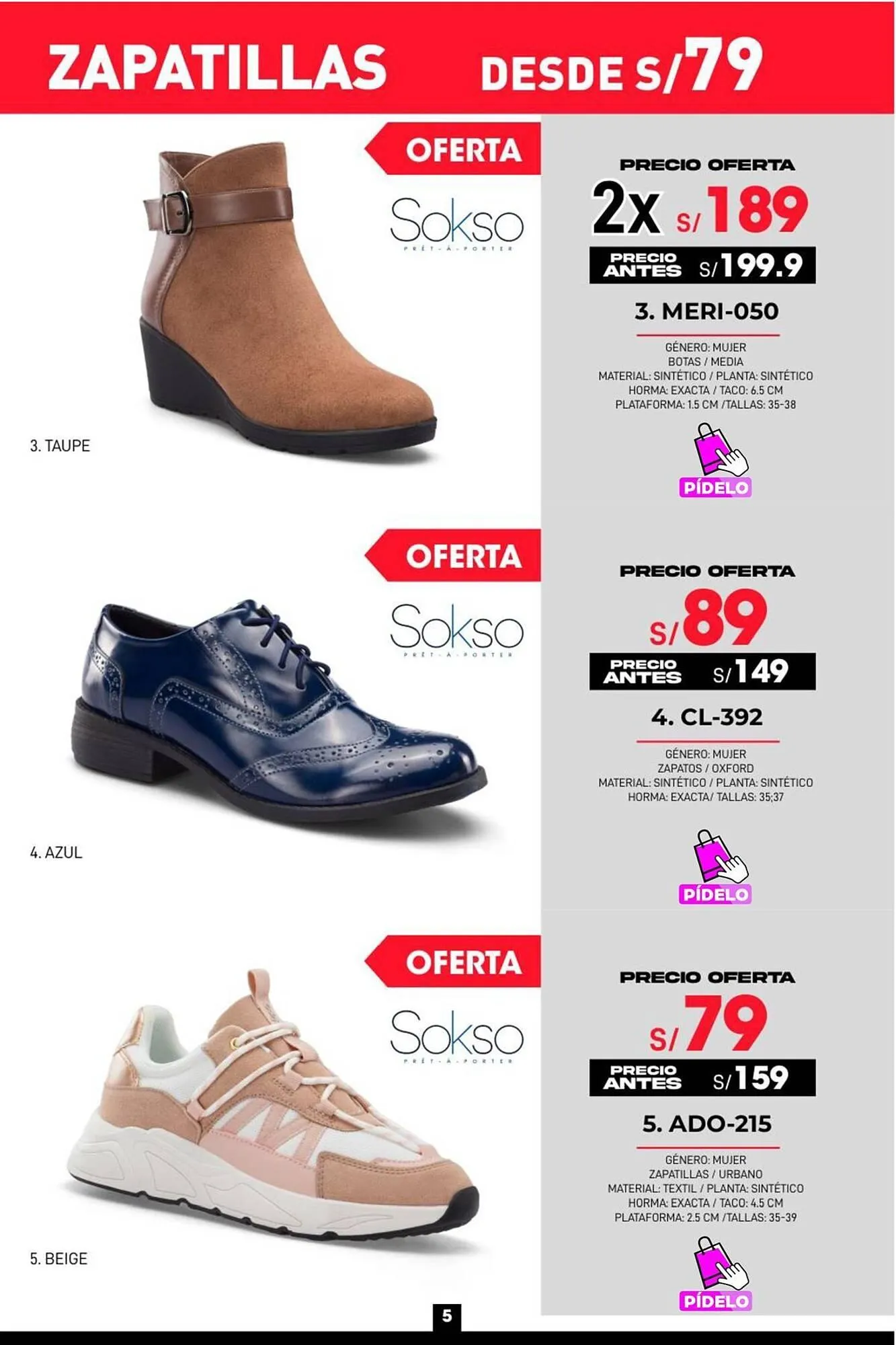 Catalogo de Catálogo Sokso 27 de marzo al 13 de abril 2025 - Pag 5