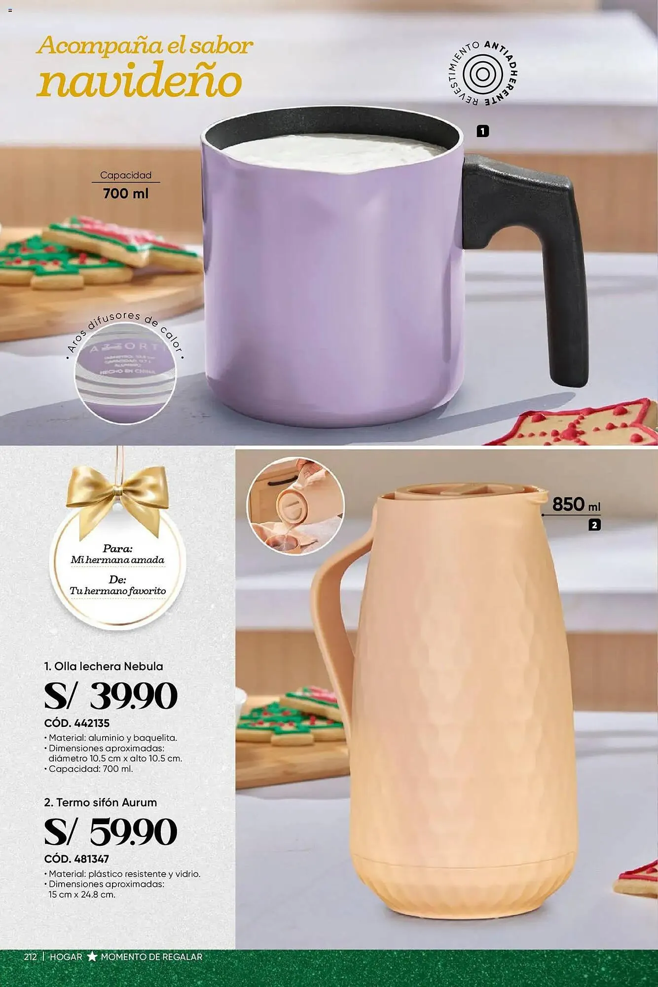 Catalogo de Catálogo Dupree 3 de noviembre al 15 de diciembre 2025 - Pag 214