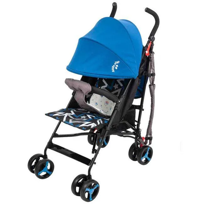 Coche Bastón LITTLE STEP Premium Azul