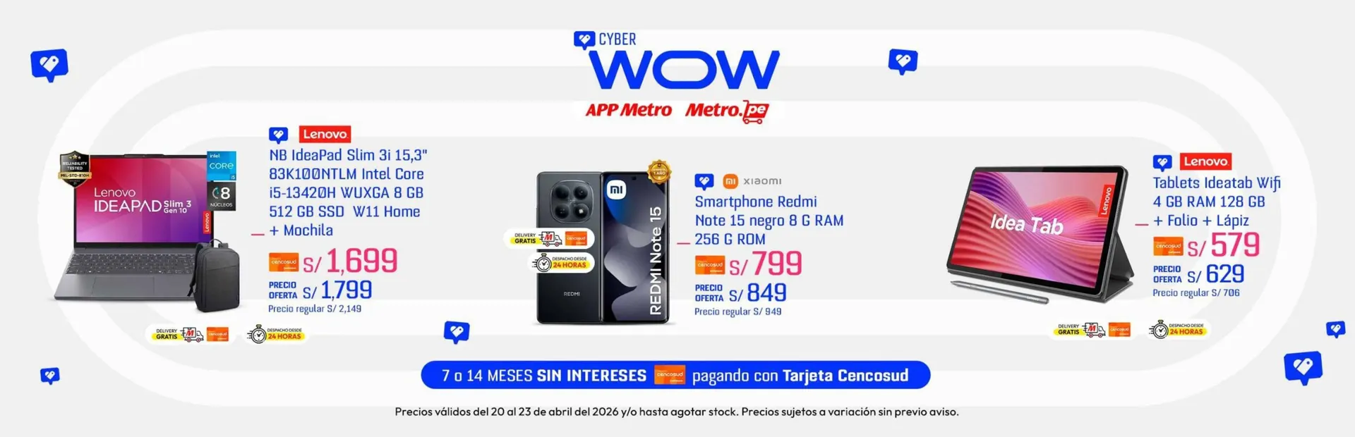 Catalogo de Catálogo Metro 20 de abril al 23 de abril 2026 - Pag 3